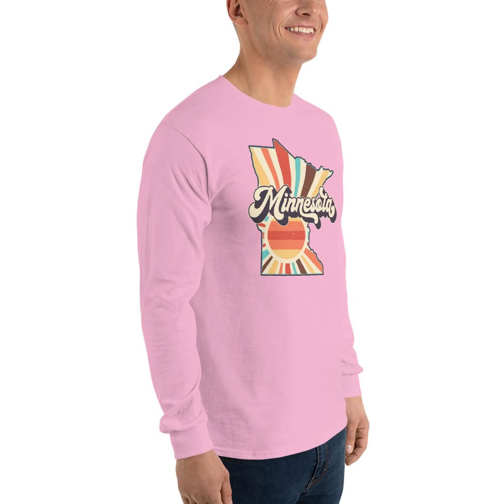 Minnesota Sunburst | Men’s Long Sleeve Shirt