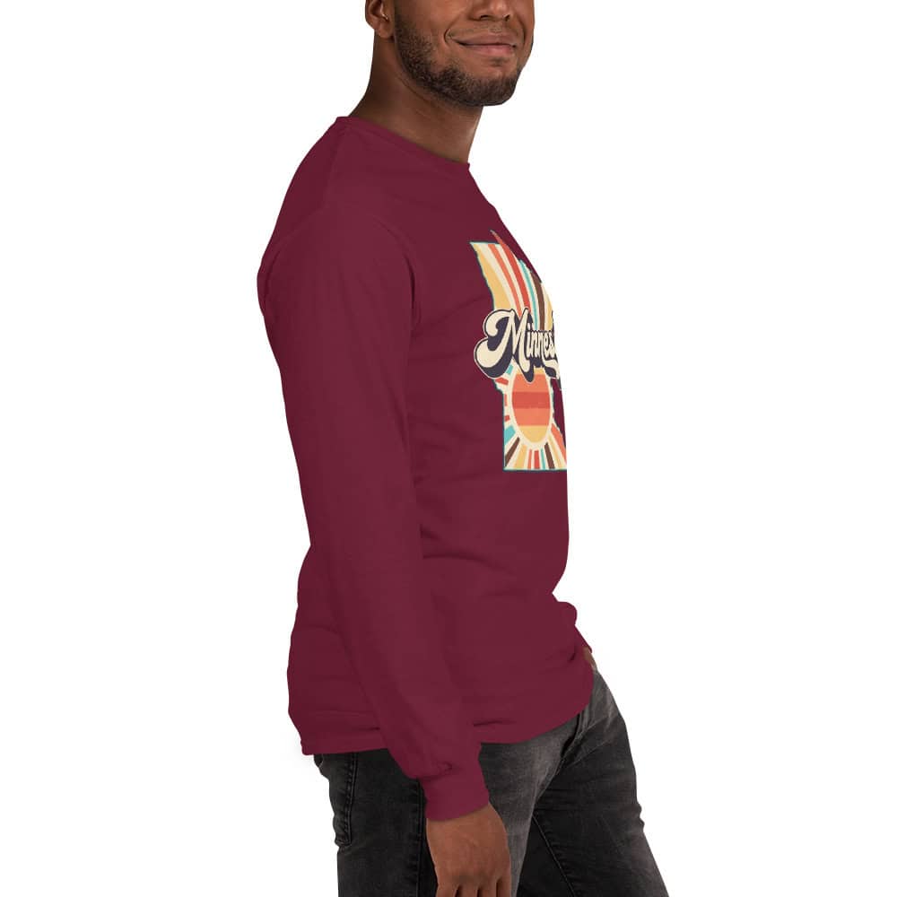 Minnesota Sunburst | Men’s Long Sleeve Shirt