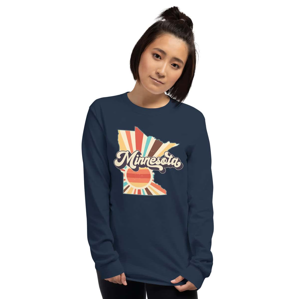 Minnesota Sunburst | Men’s Long Sleeve Shirt