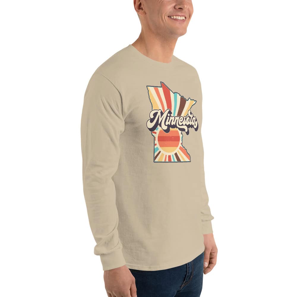 Minnesota Sunburst | Men’s Long Sleeve Shirt