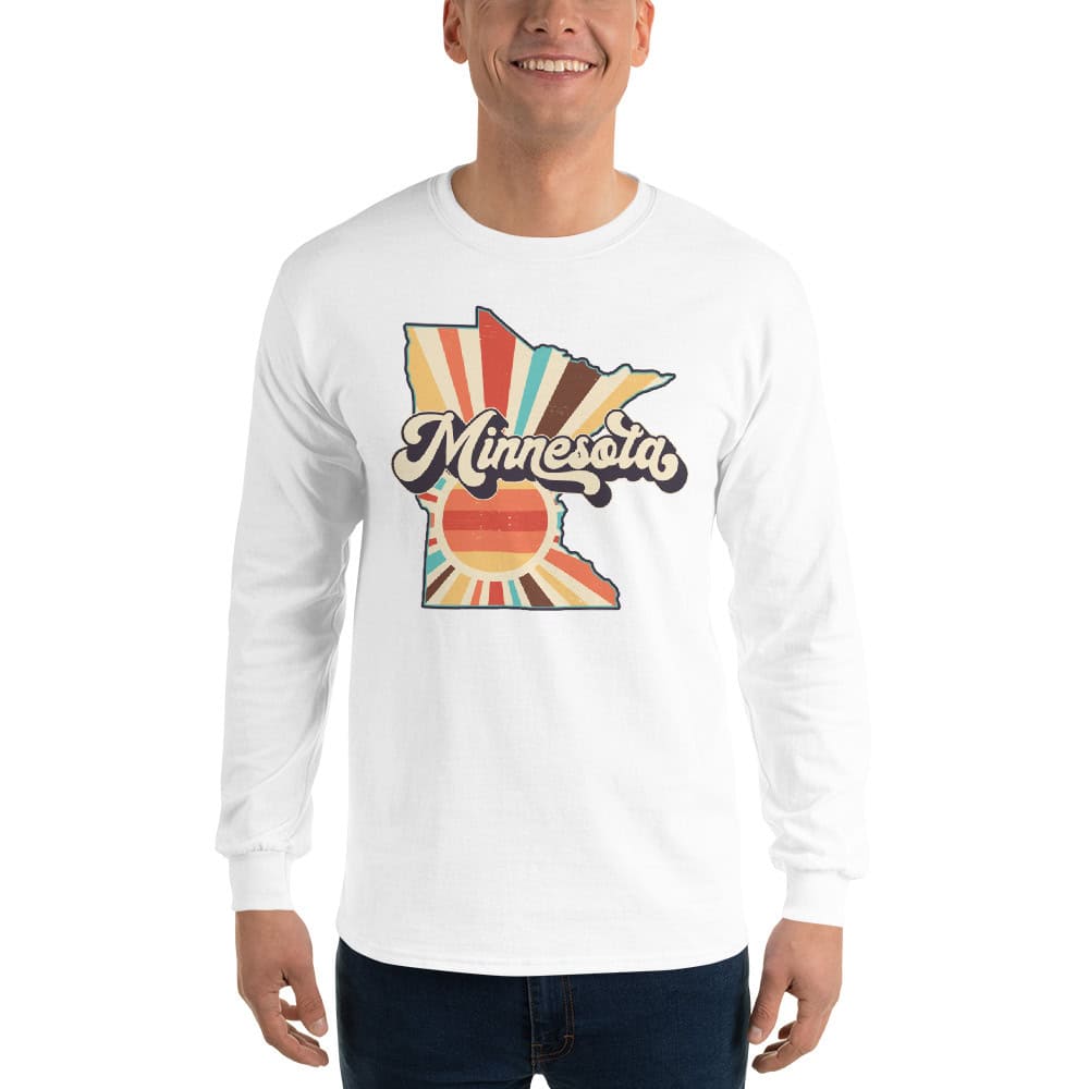 Minnesota Sunburst | Men’s Long Sleeve Shirt