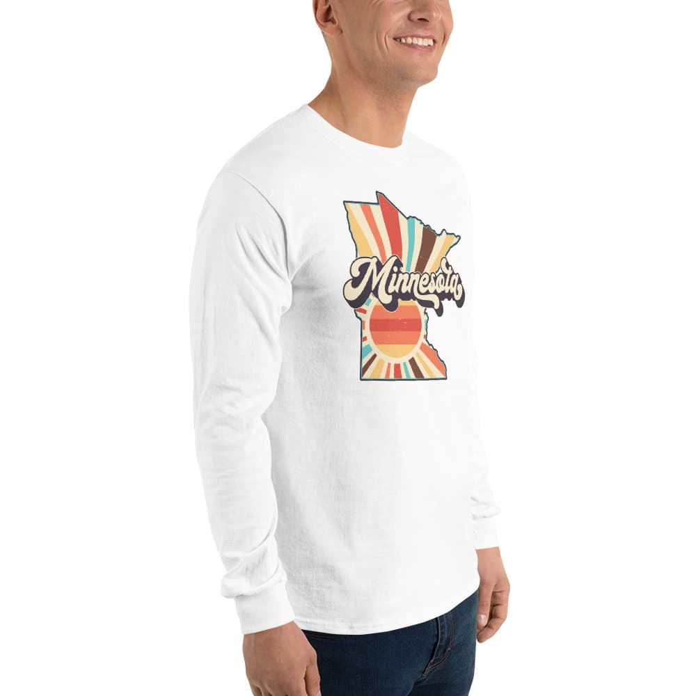 Minnesota Sunburst | Men’s Long Sleeve Shirt