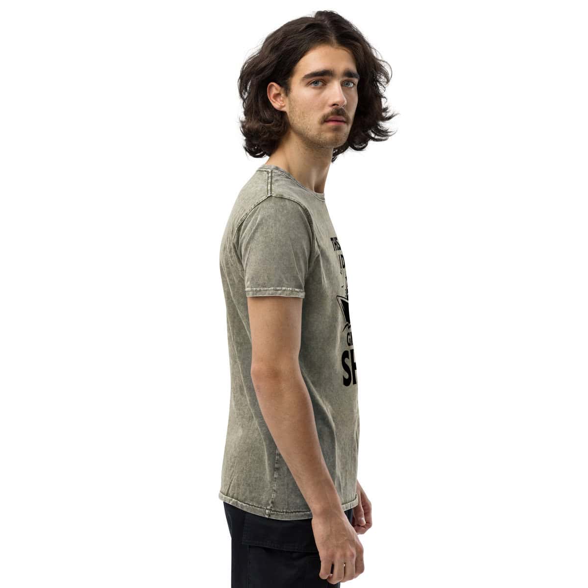 I don't give a ship | Denim T-Shirt