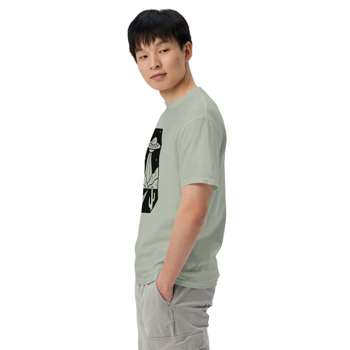 Desert UFO | Unisex garment-dyed heavyweight t-shirt