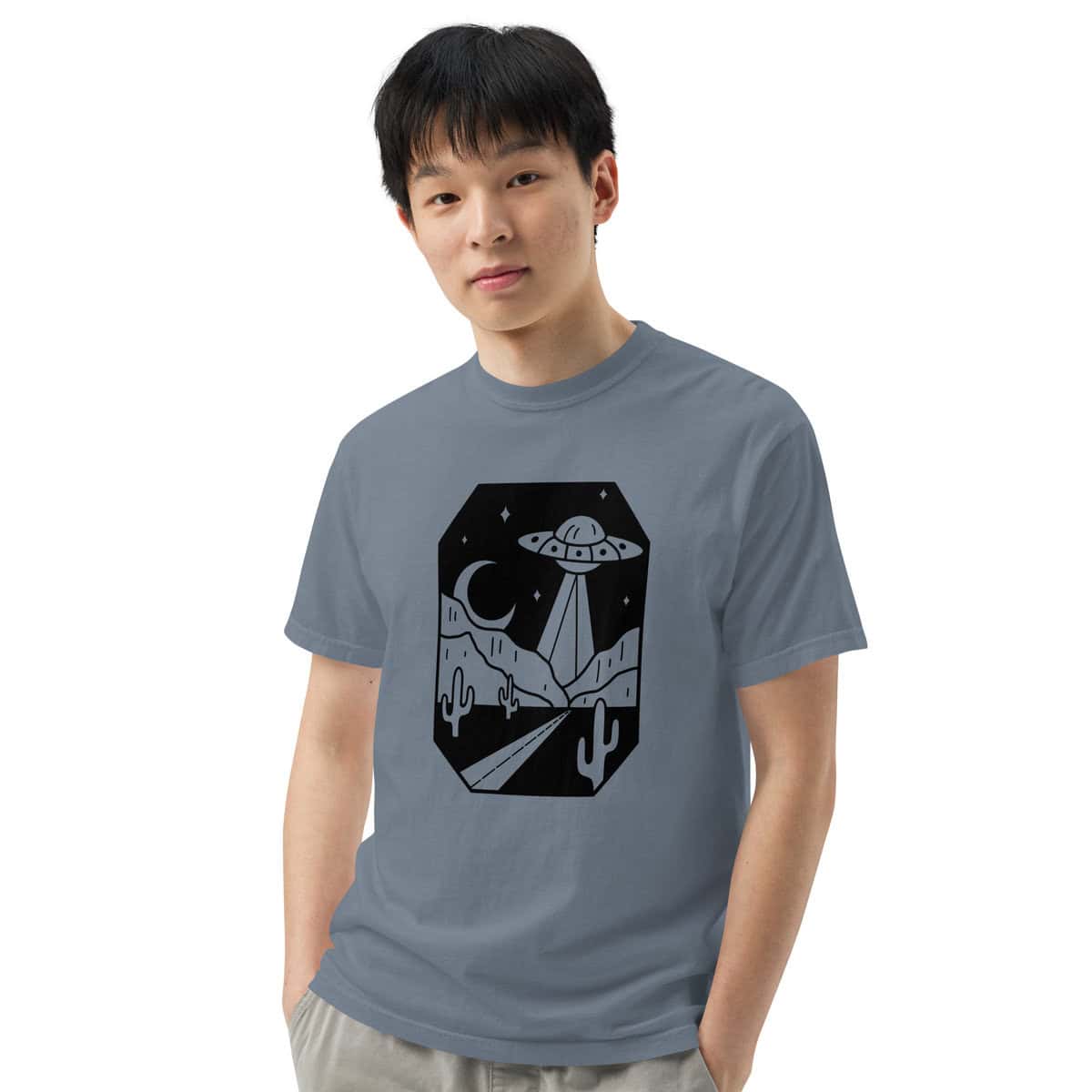 Desert UFO | Unisex garment-dyed heavyweight t-shirt