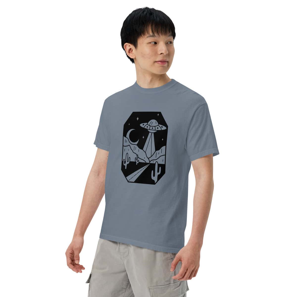 Desert UFO | Unisex garment-dyed heavyweight t-shirt