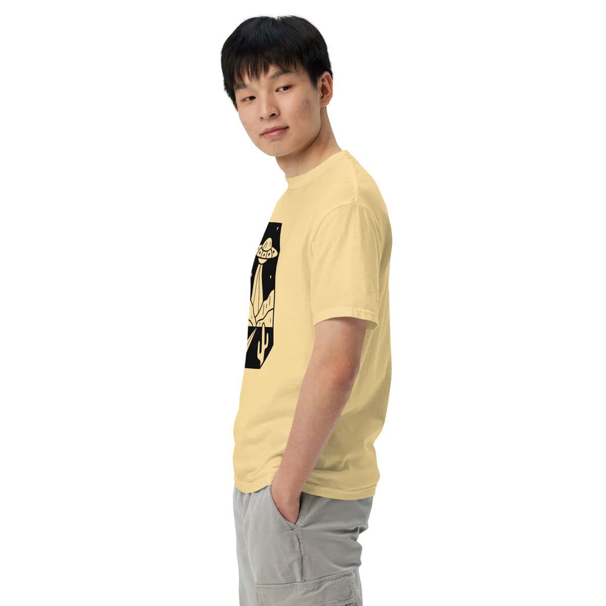 Desert UFO | Unisex garment-dyed heavyweight t-shirt