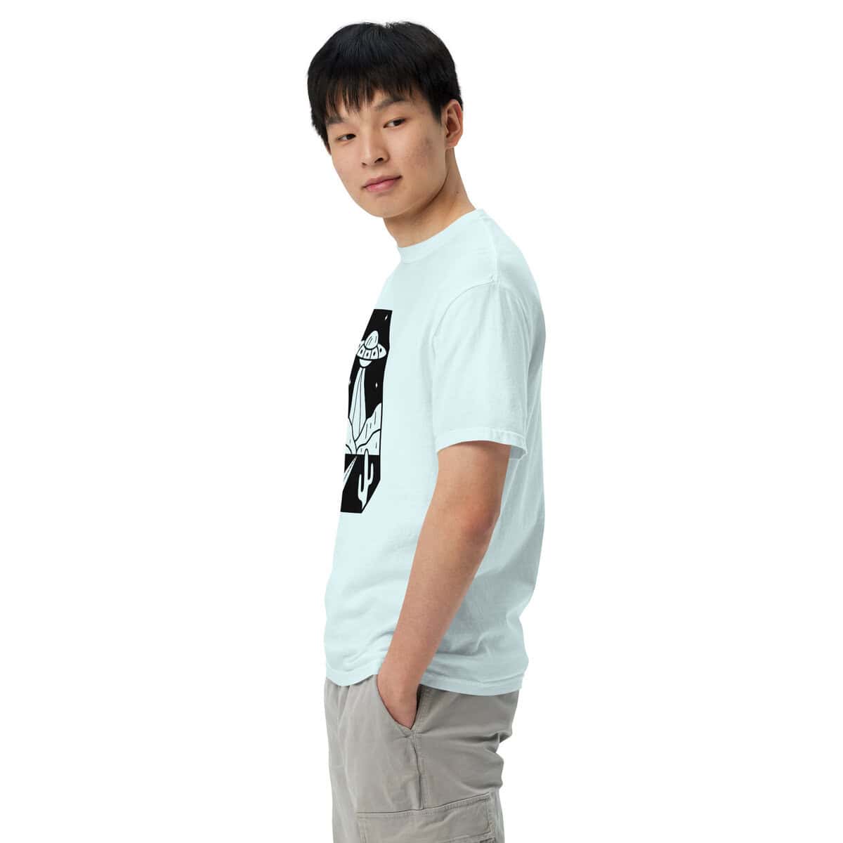Desert UFO | Unisex garment-dyed heavyweight t-shirt
