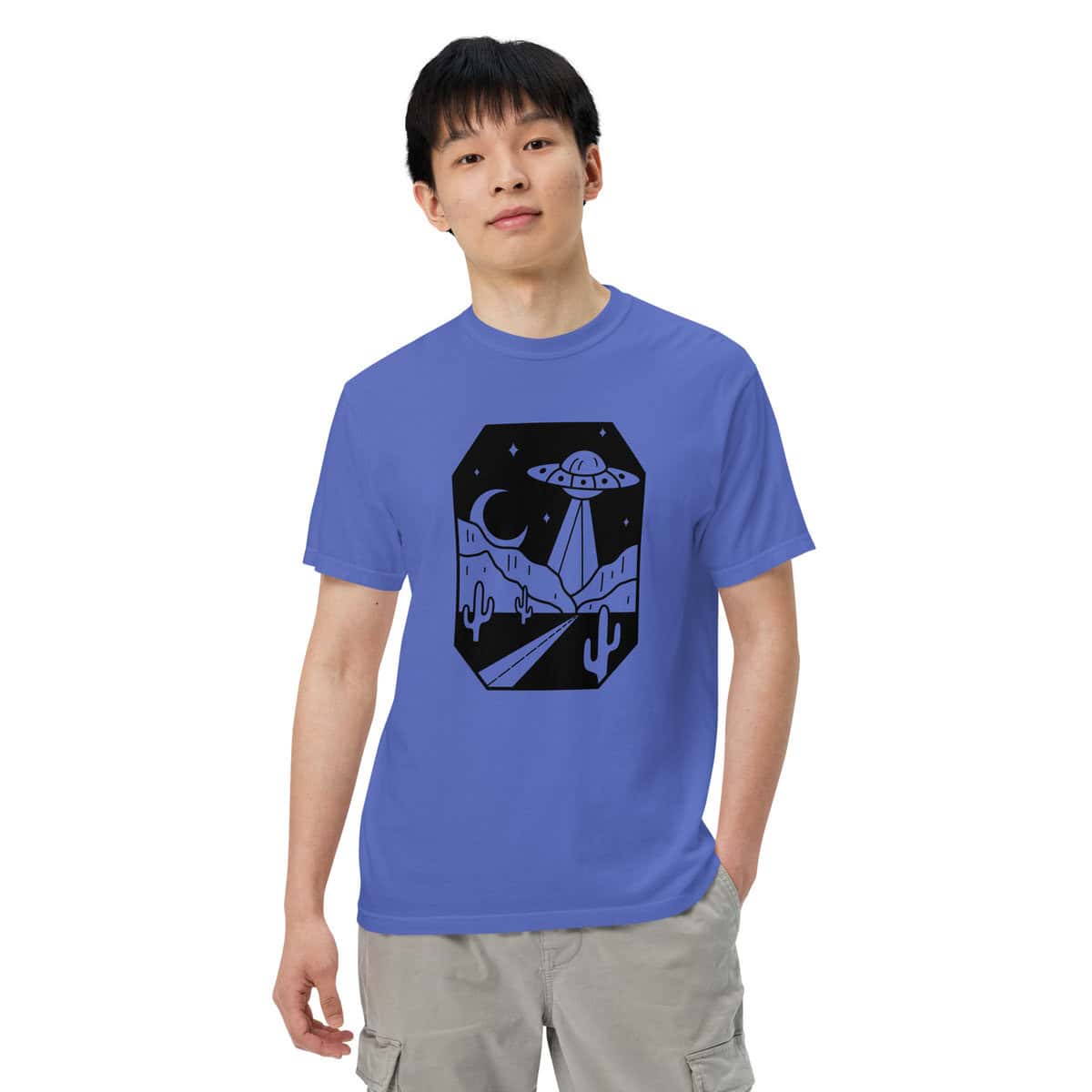 Desert UFO | Unisex garment-dyed heavyweight t-shirt