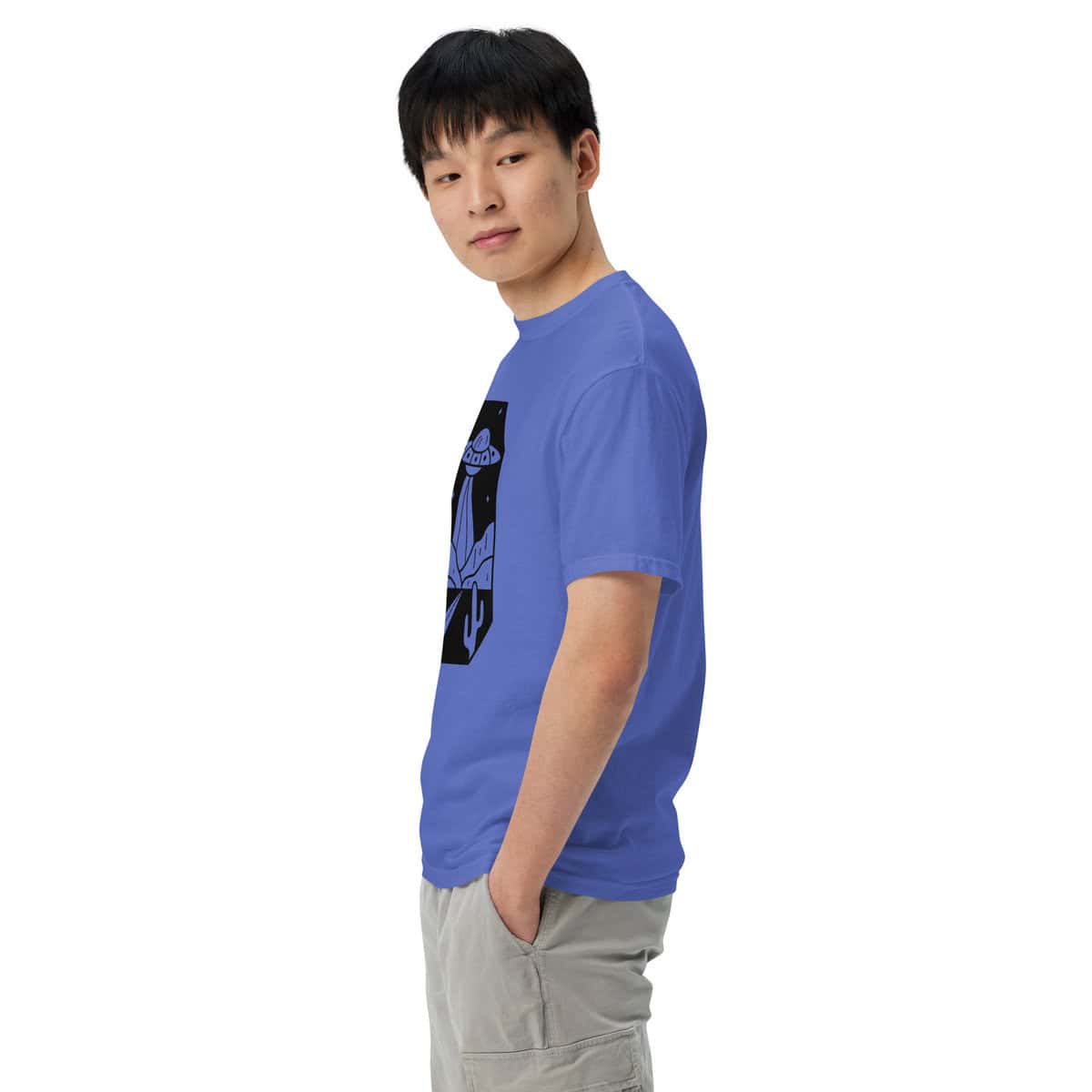 Desert UFO | Unisex garment-dyed heavyweight t-shirt