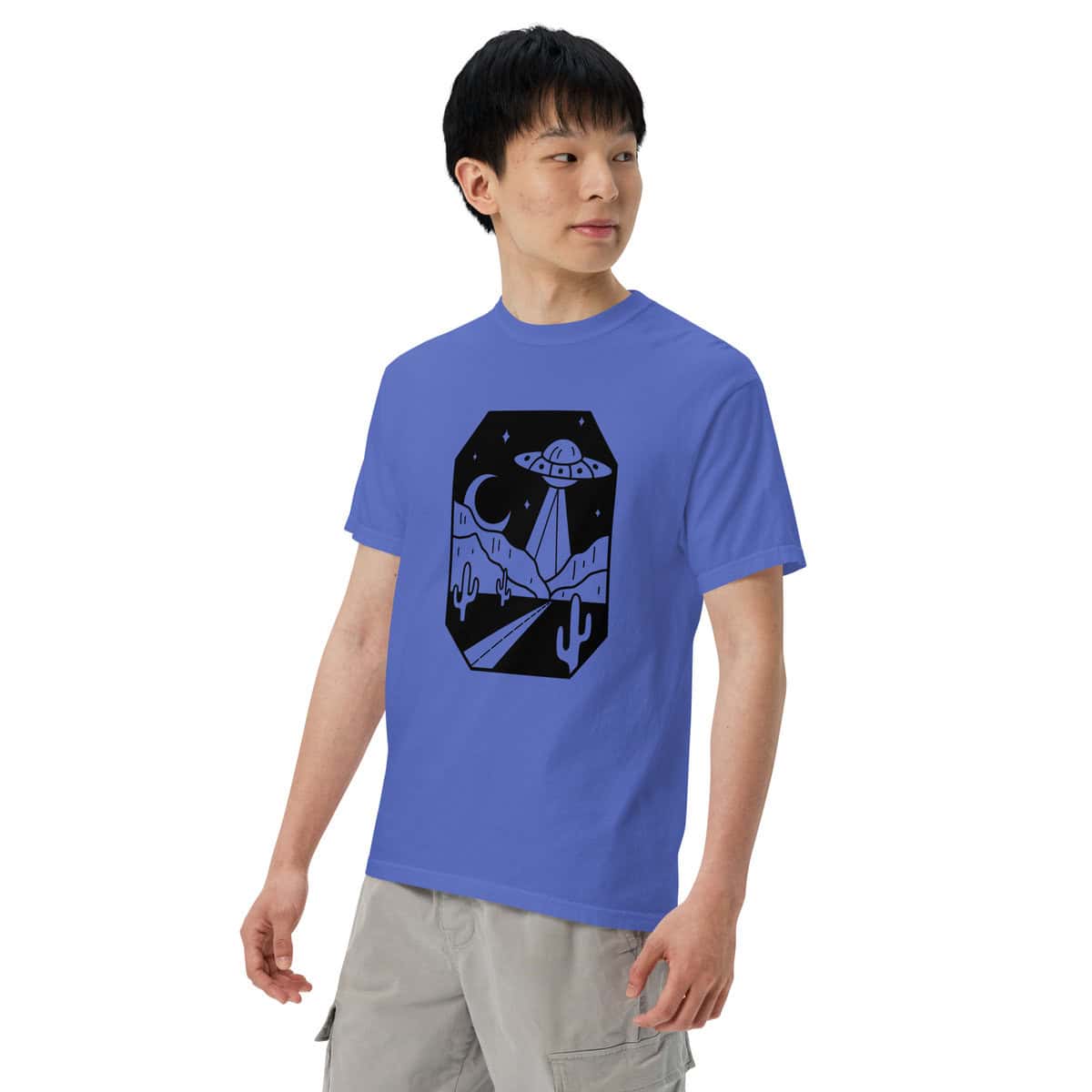 Desert UFO | Unisex garment-dyed heavyweight t-shirt