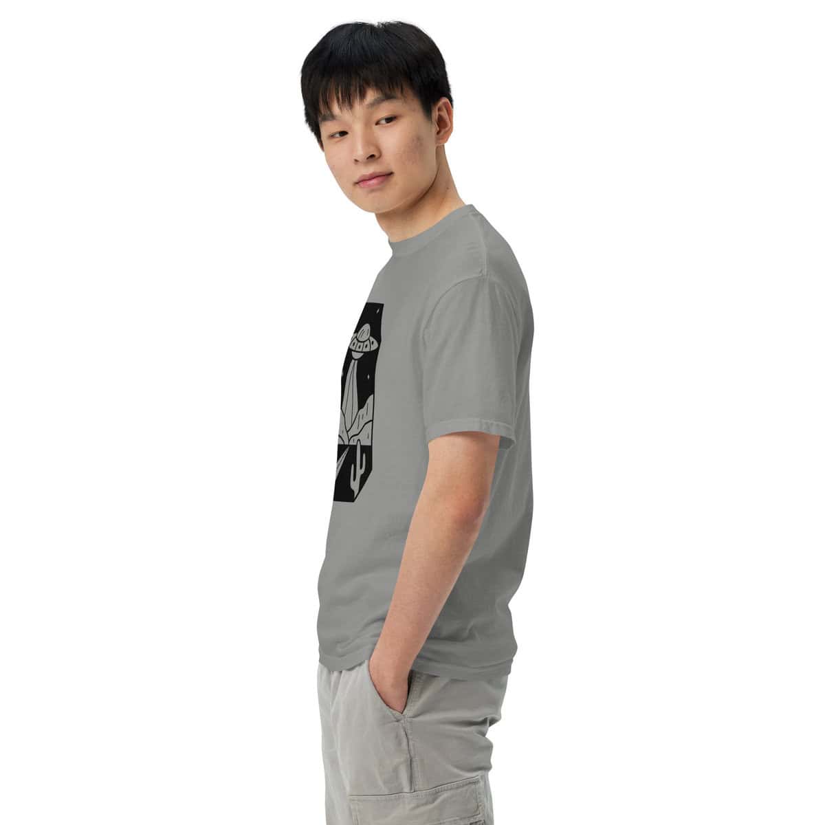 Desert UFO | Unisex garment-dyed heavyweight t-shirt