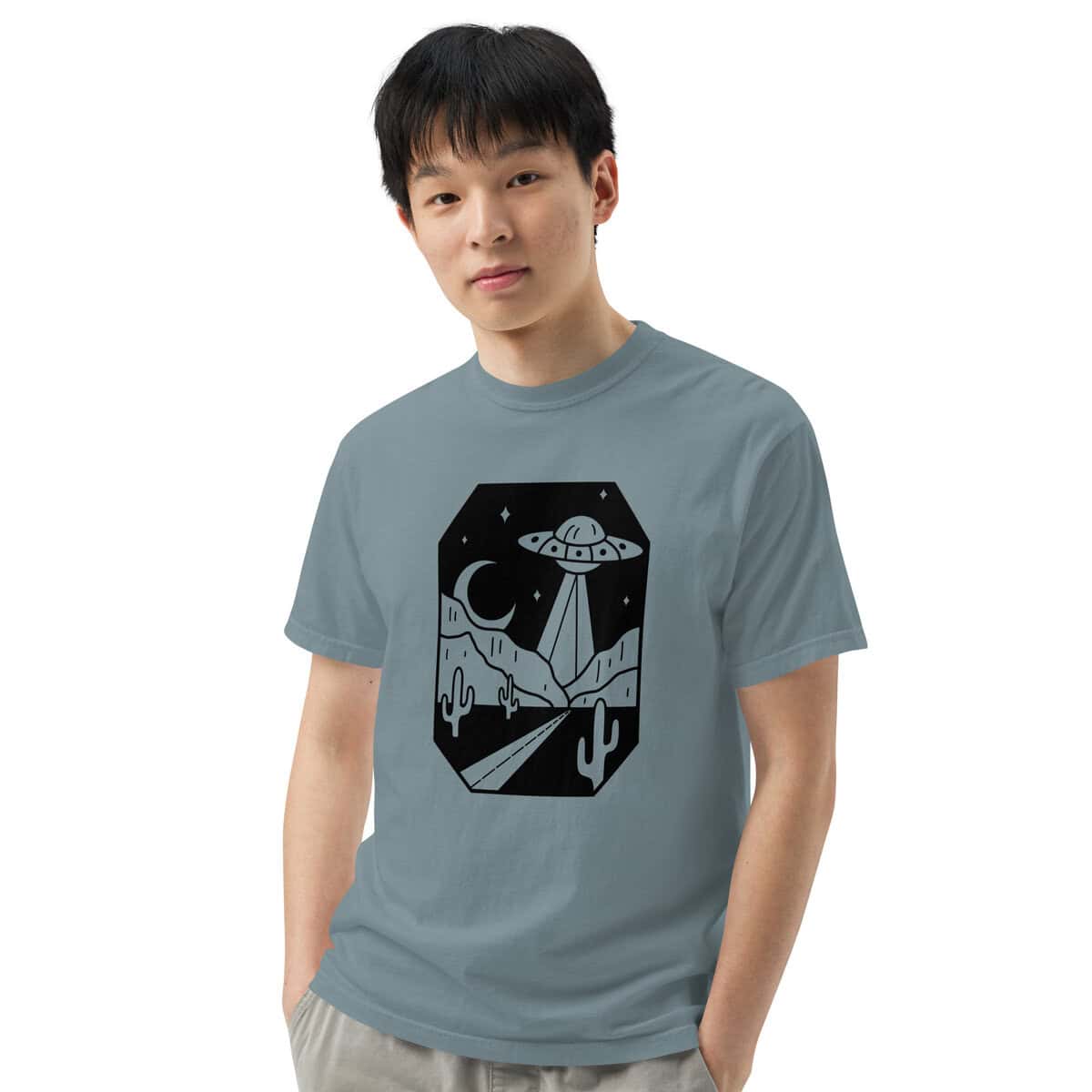 Desert UFO | Unisex garment-dyed heavyweight t-shirt