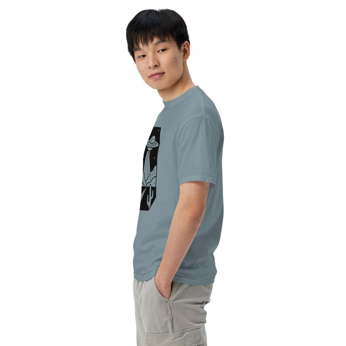 Desert UFO | Unisex garment-dyed heavyweight t-shirt