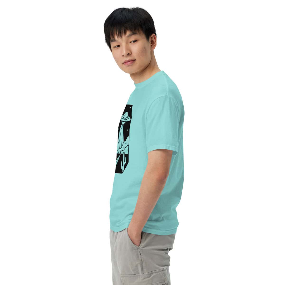 Desert UFO | Unisex garment-dyed heavyweight t-shirt