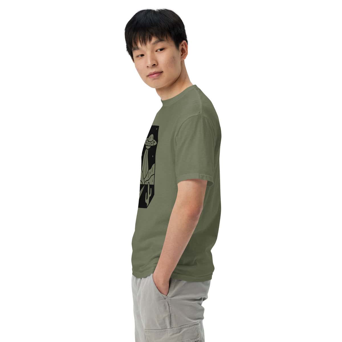 Desert UFO | Unisex garment-dyed heavyweight t-shirt