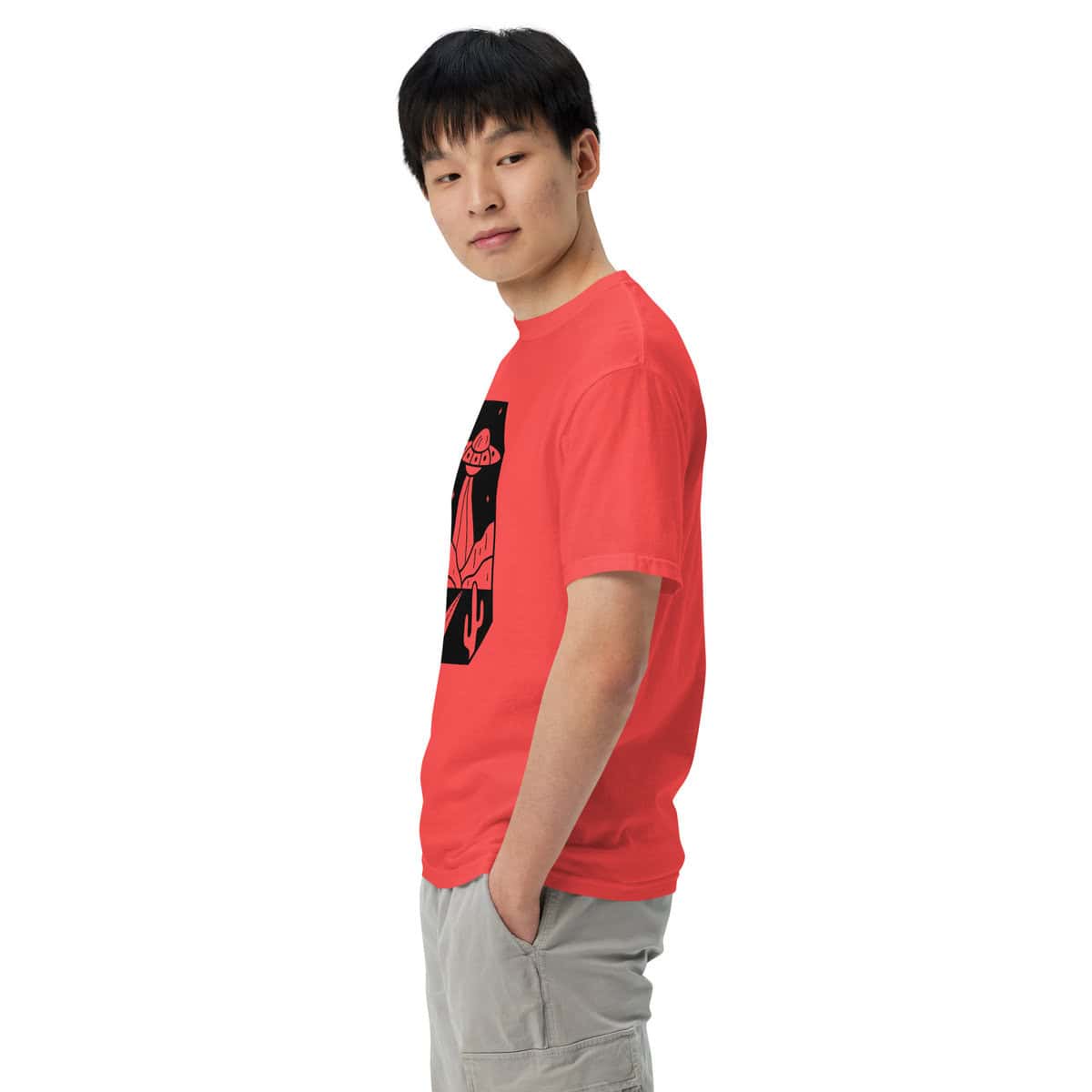 Desert UFO | Unisex garment-dyed heavyweight t-shirt