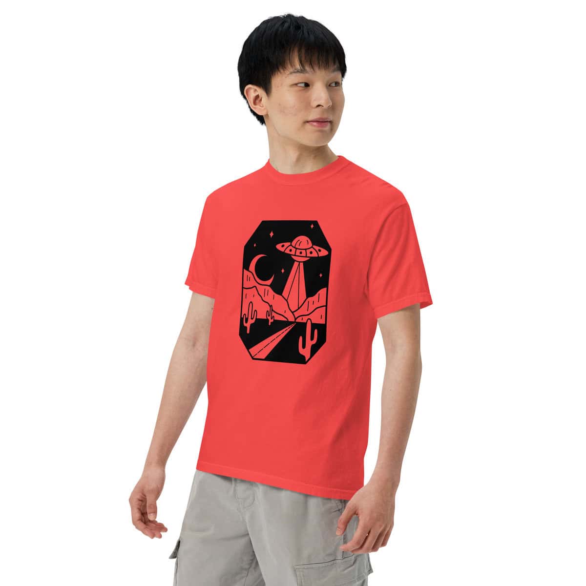 Desert UFO | Unisex garment-dyed heavyweight t-shirt