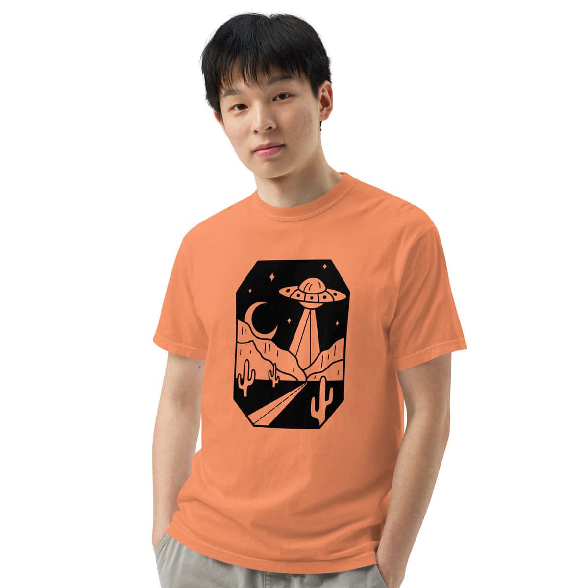 Desert UFO | Unisex garment-dyed heavyweight t-shirt