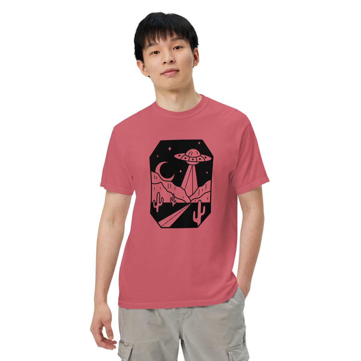 Desert UFO | Unisex garment-dyed heavyweight t-shirt