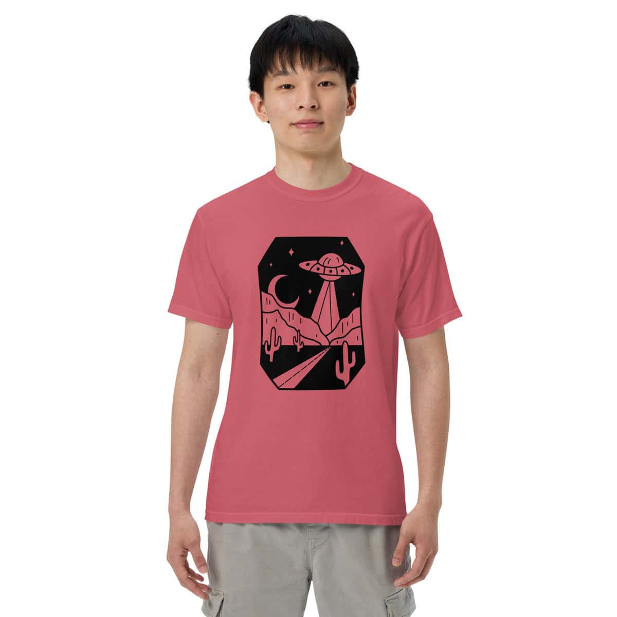 Desert UFO | Unisex garment-dyed heavyweight t-shirt