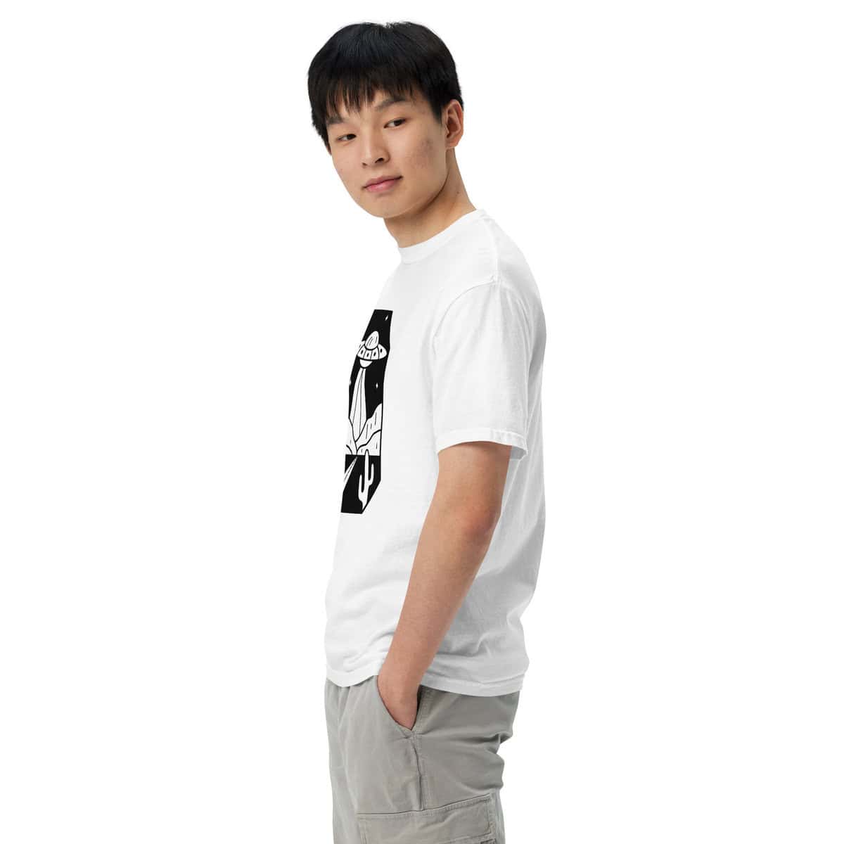 Desert UFO | Unisex garment-dyed heavyweight t-shirt