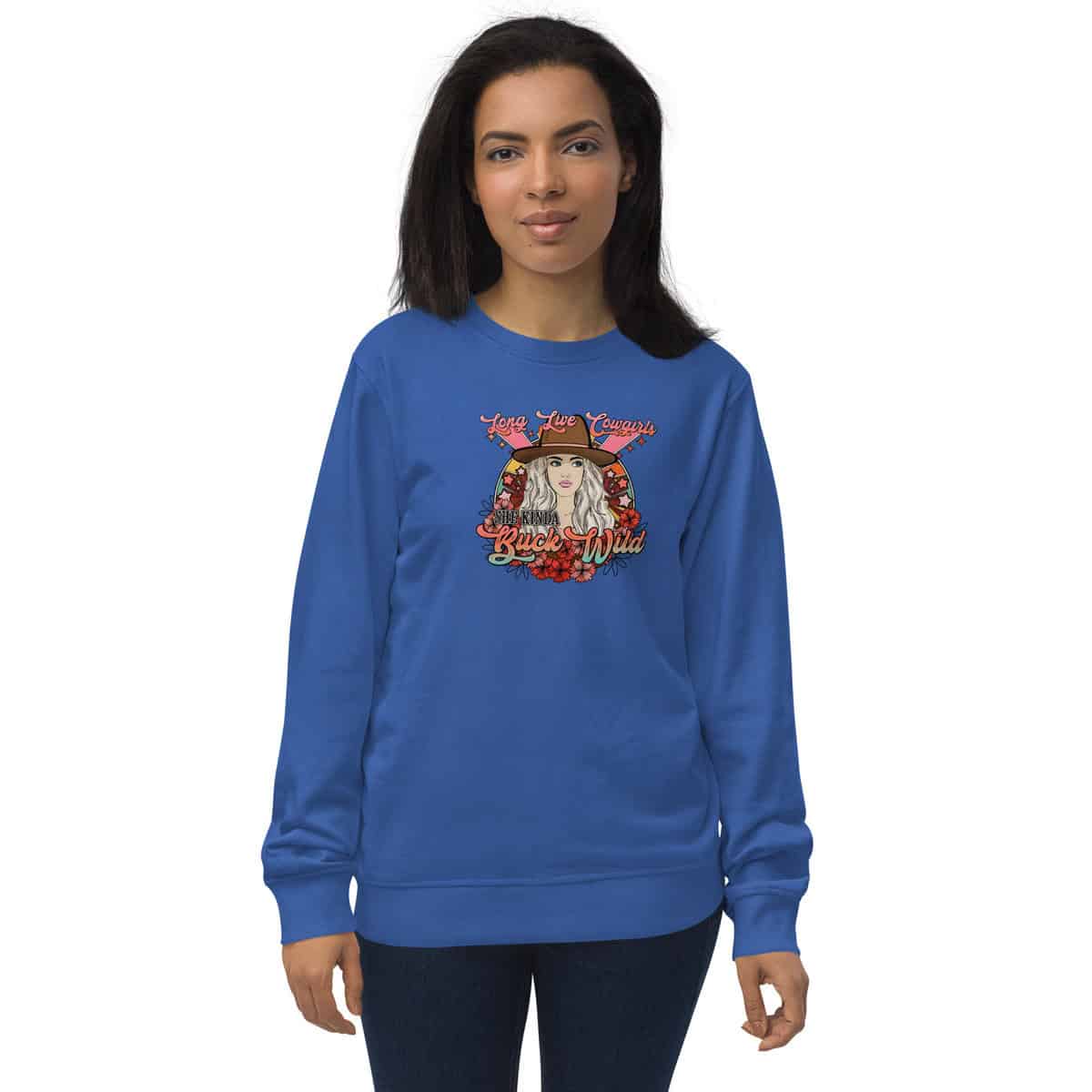 Buck Wild | Unisex organic sweatshirt