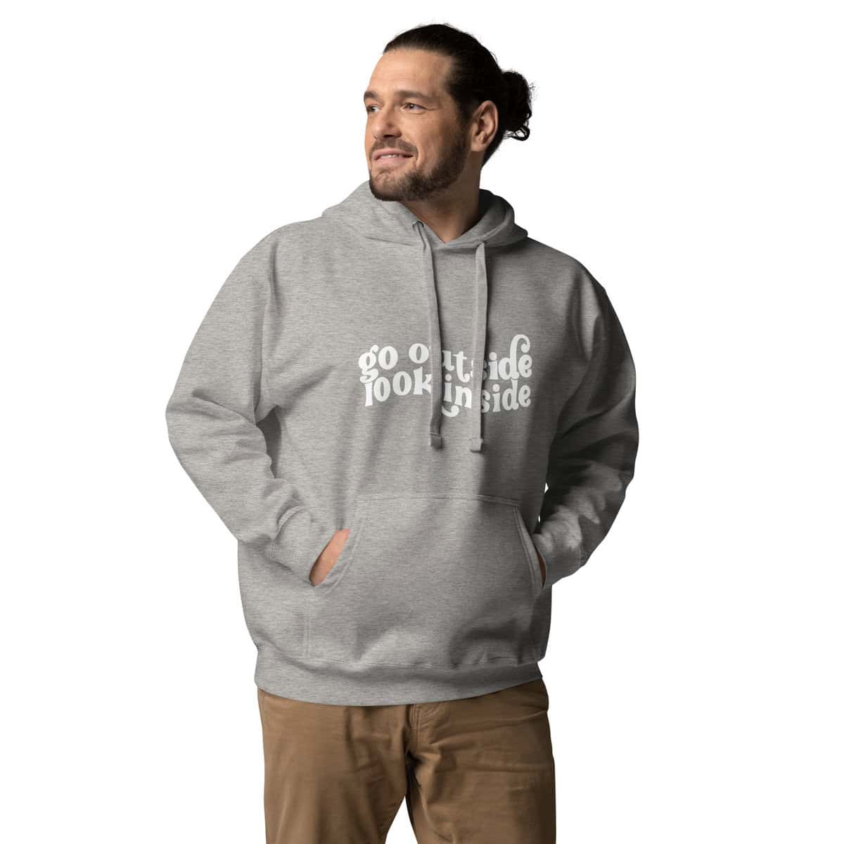 Go Outside, Look Inside | Unisex Hoodie