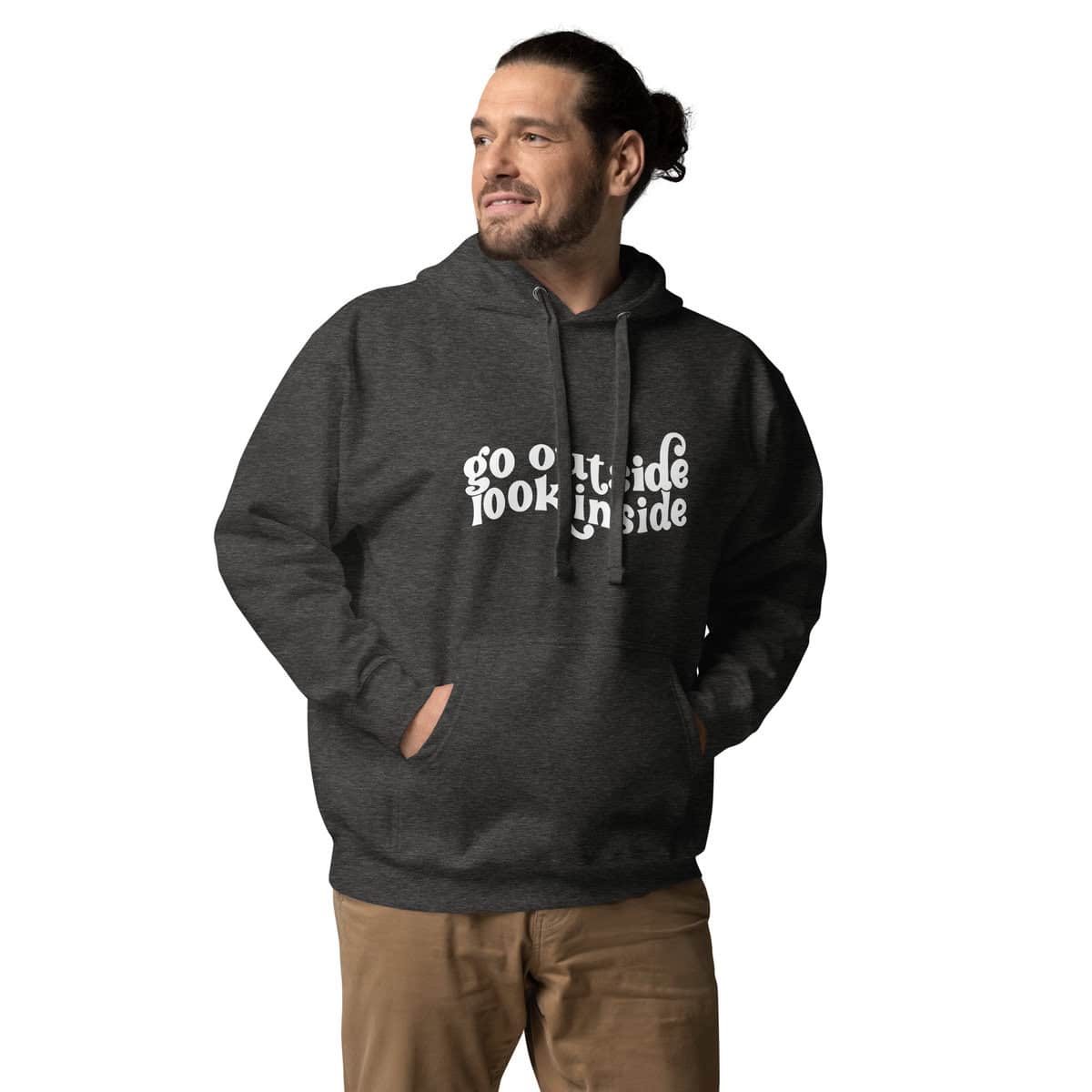 Go Outside, Look Inside | Unisex Hoodie