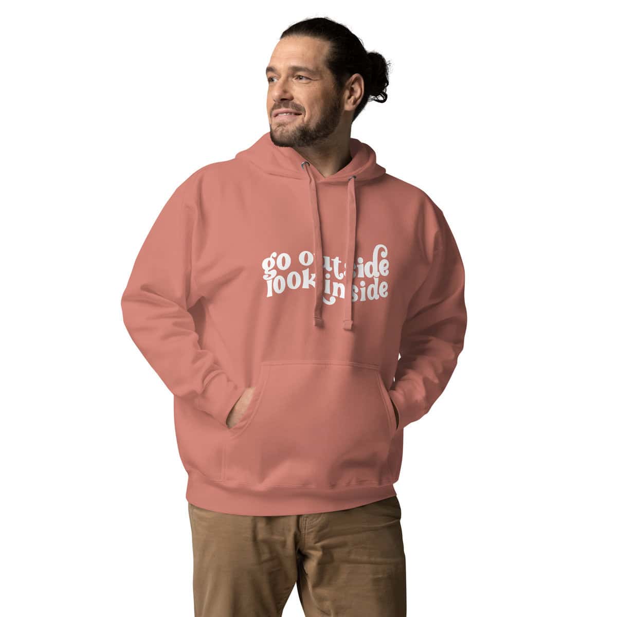 Go Outside, Look Inside | Unisex Hoodie