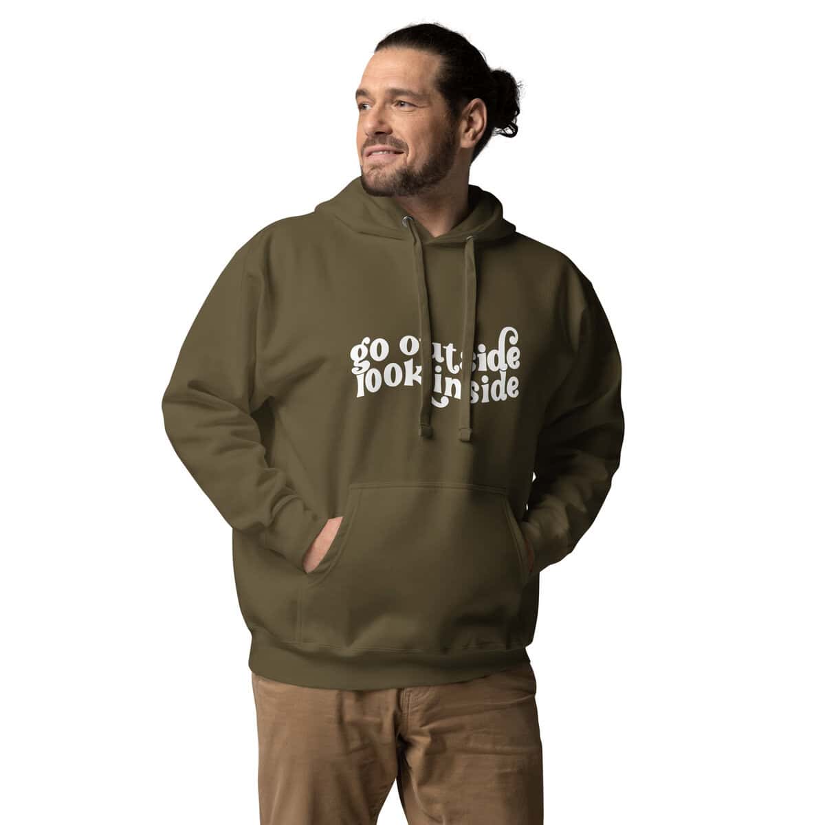 Go Outside, Look Inside | Unisex Hoodie