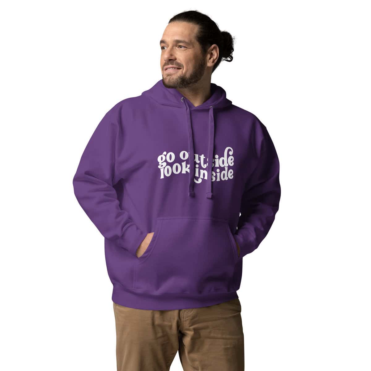 Go Outside, Look Inside | Unisex Hoodie