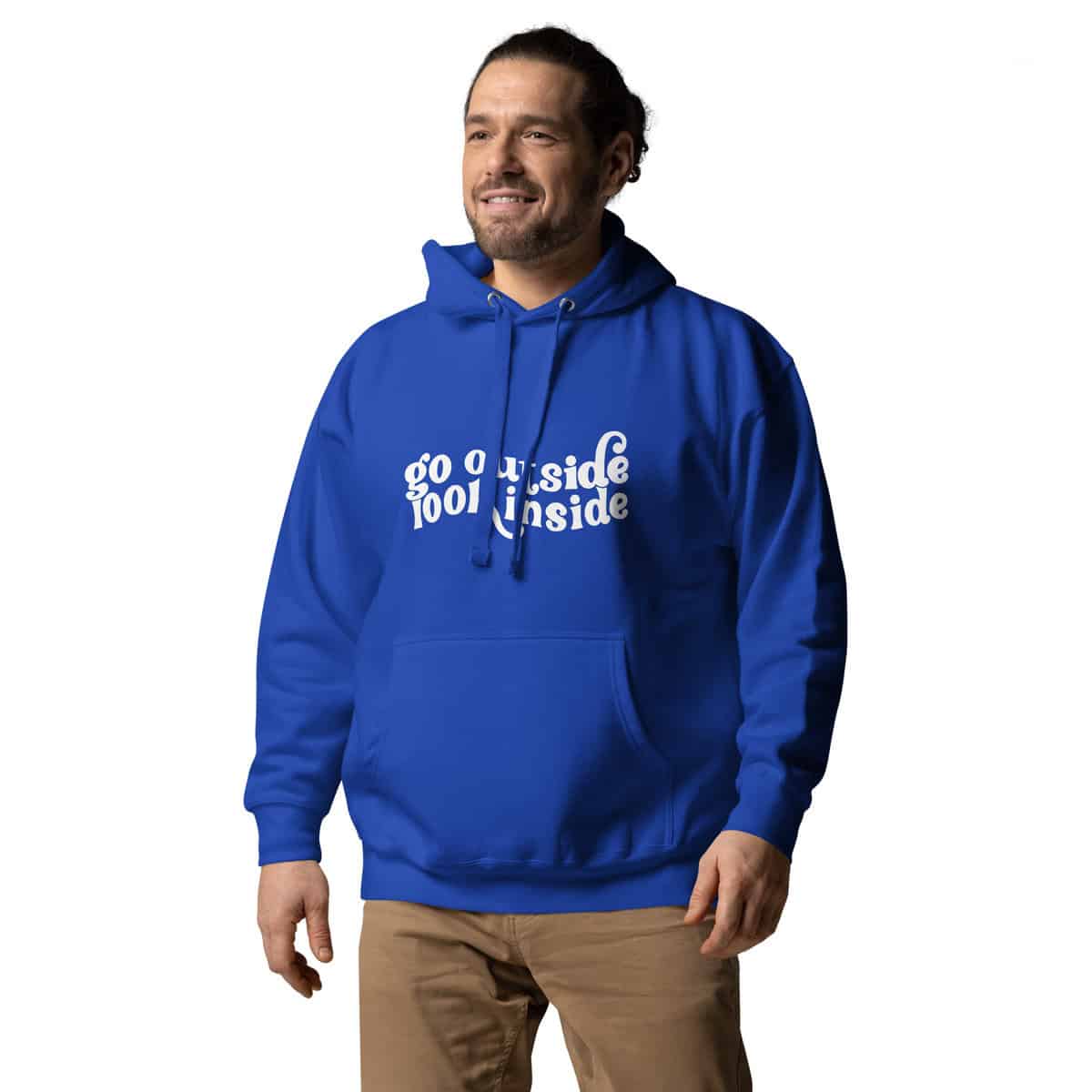 Go Outside, Look Inside | Unisex Hoodie