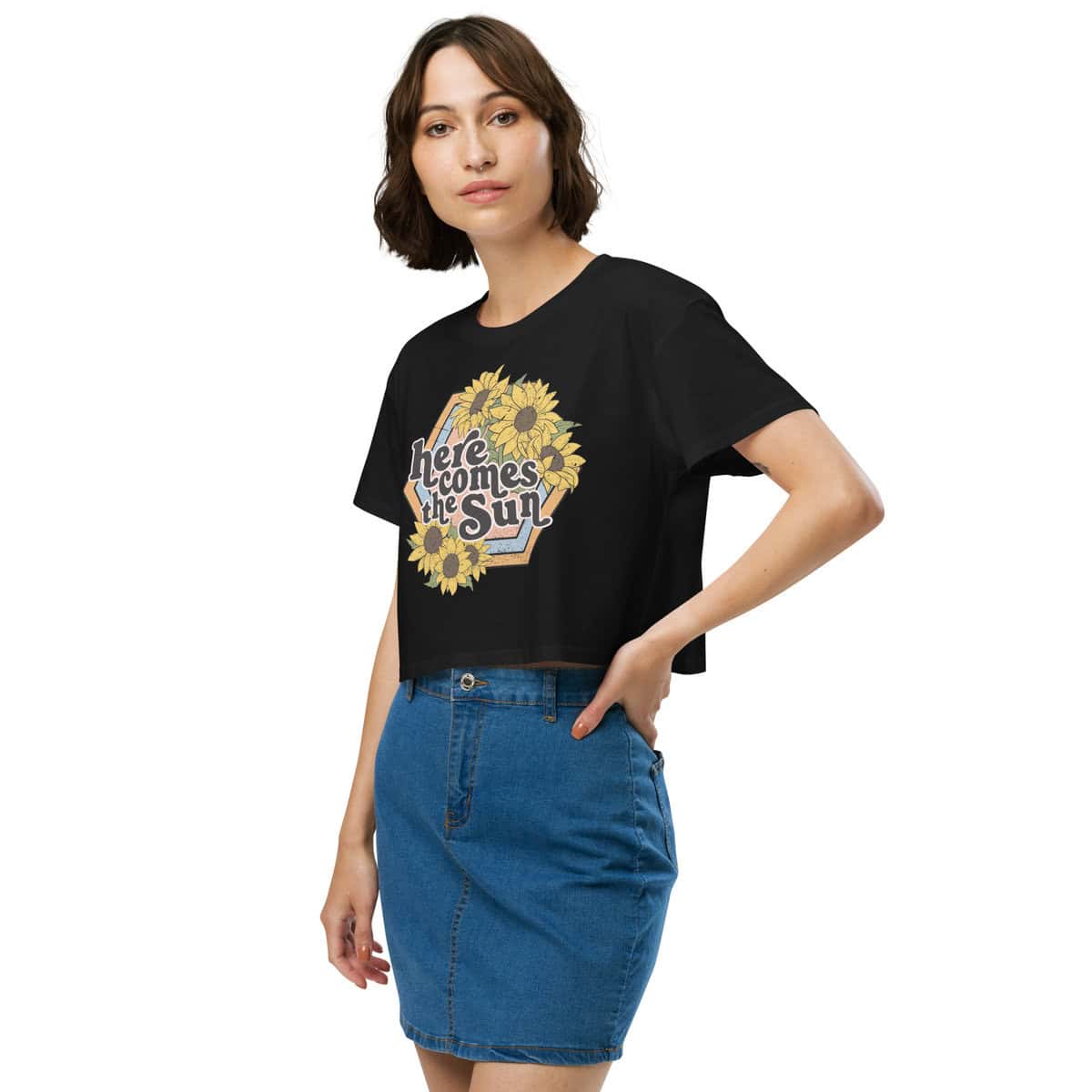 Here comes the sun | Women’s crop top