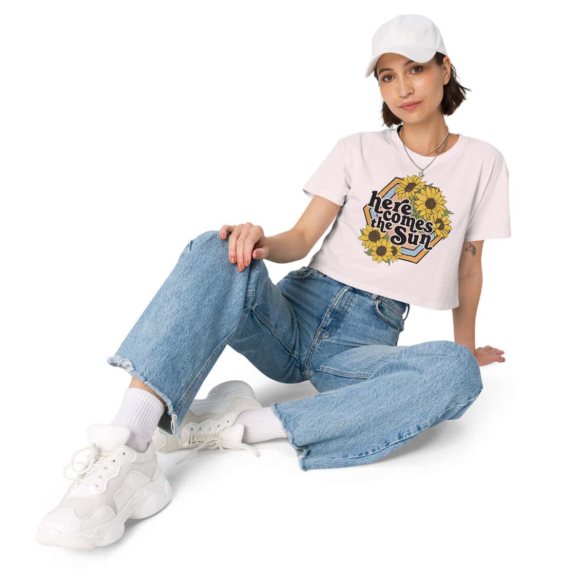 Here comes the sun | Women’s crop top