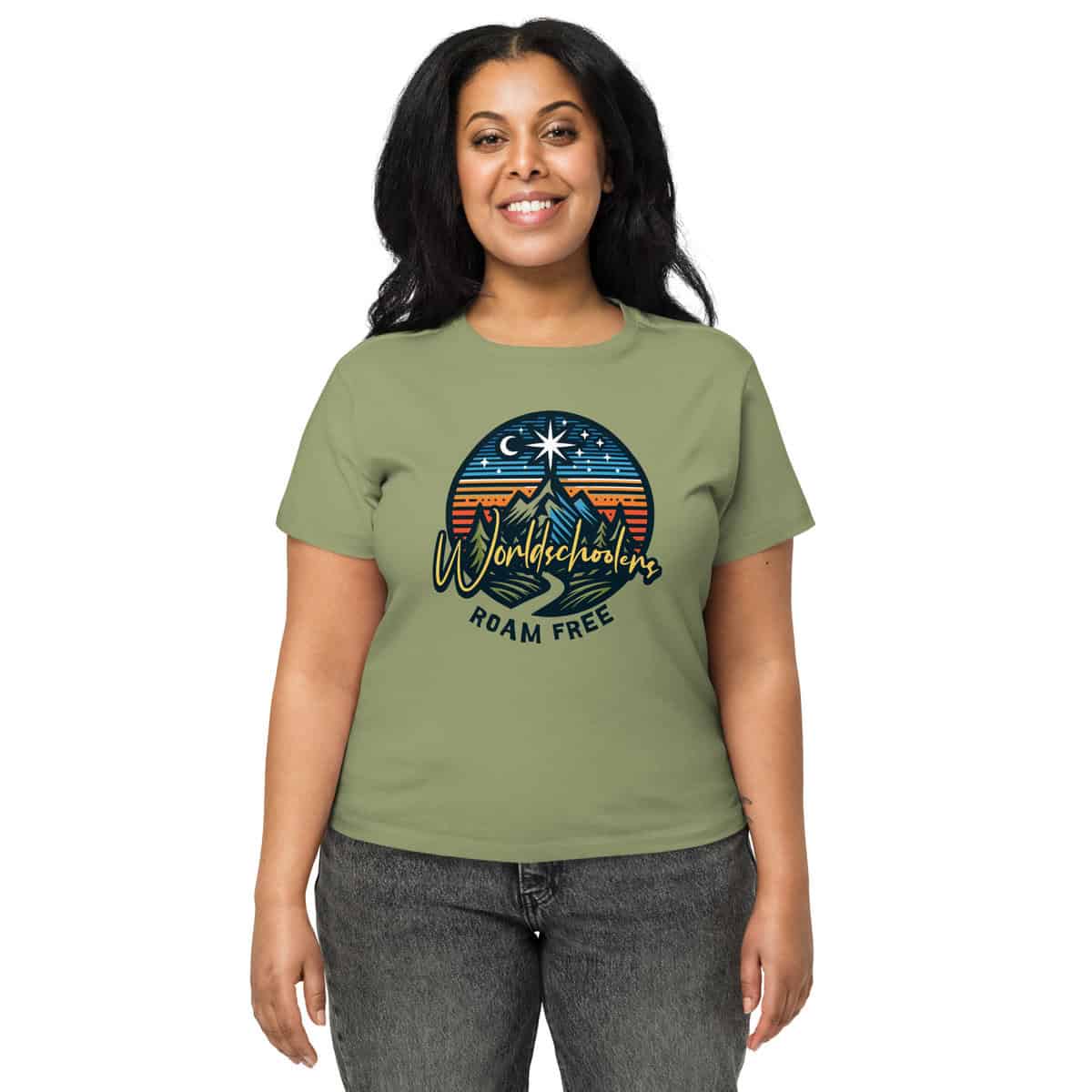 Worldschooling | Women’s high-waisted t-shirt