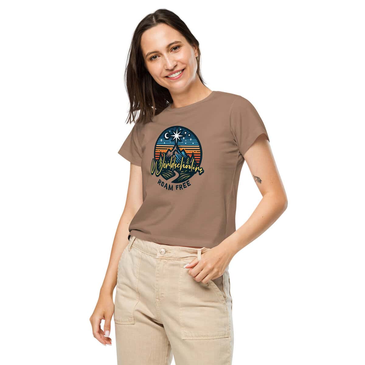 Worldschooling | Women’s high-waisted t-shirt