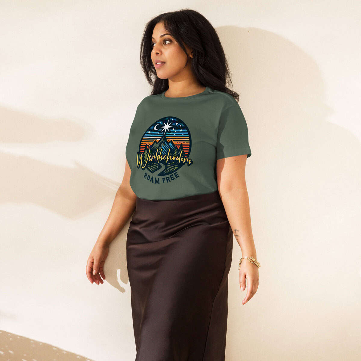Worldschooling | Women’s high-waisted t-shirt