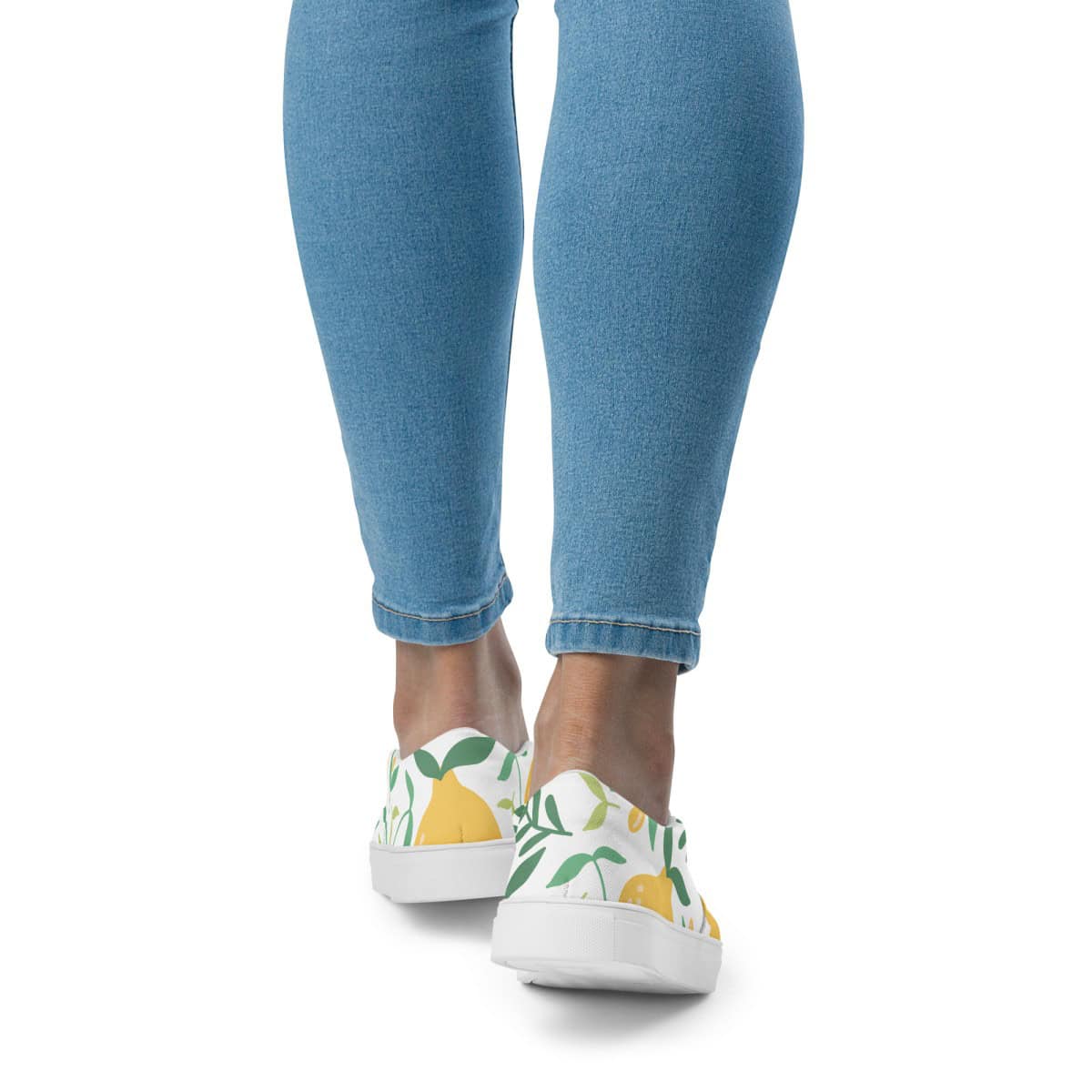 Lemons | Women’s slip-on canvas shoes