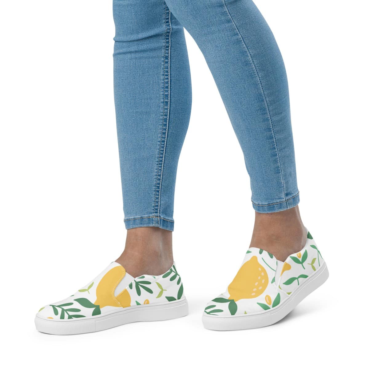 Lemons | Women’s slip-on canvas shoes