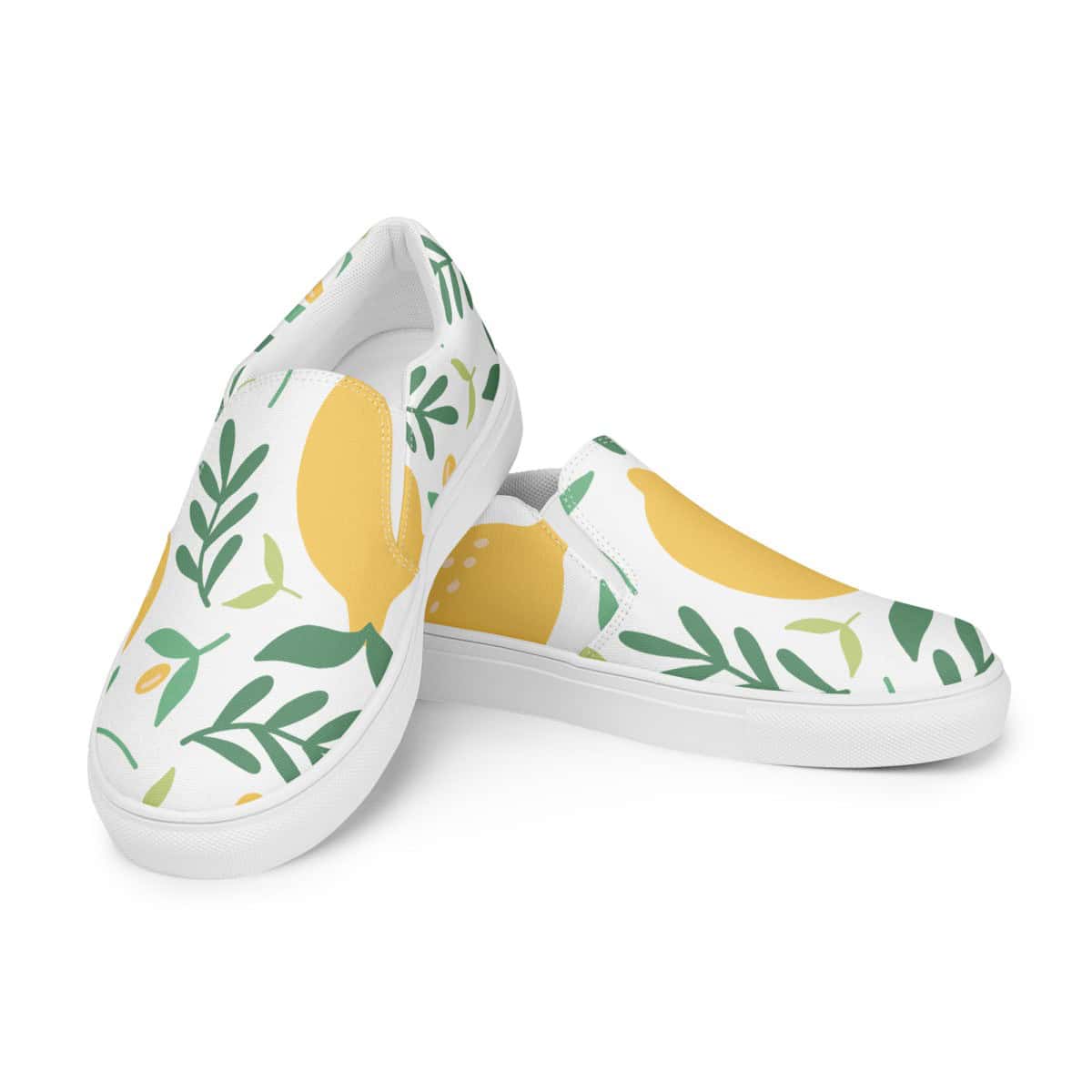 Lemons | Women’s slip-on canvas shoes