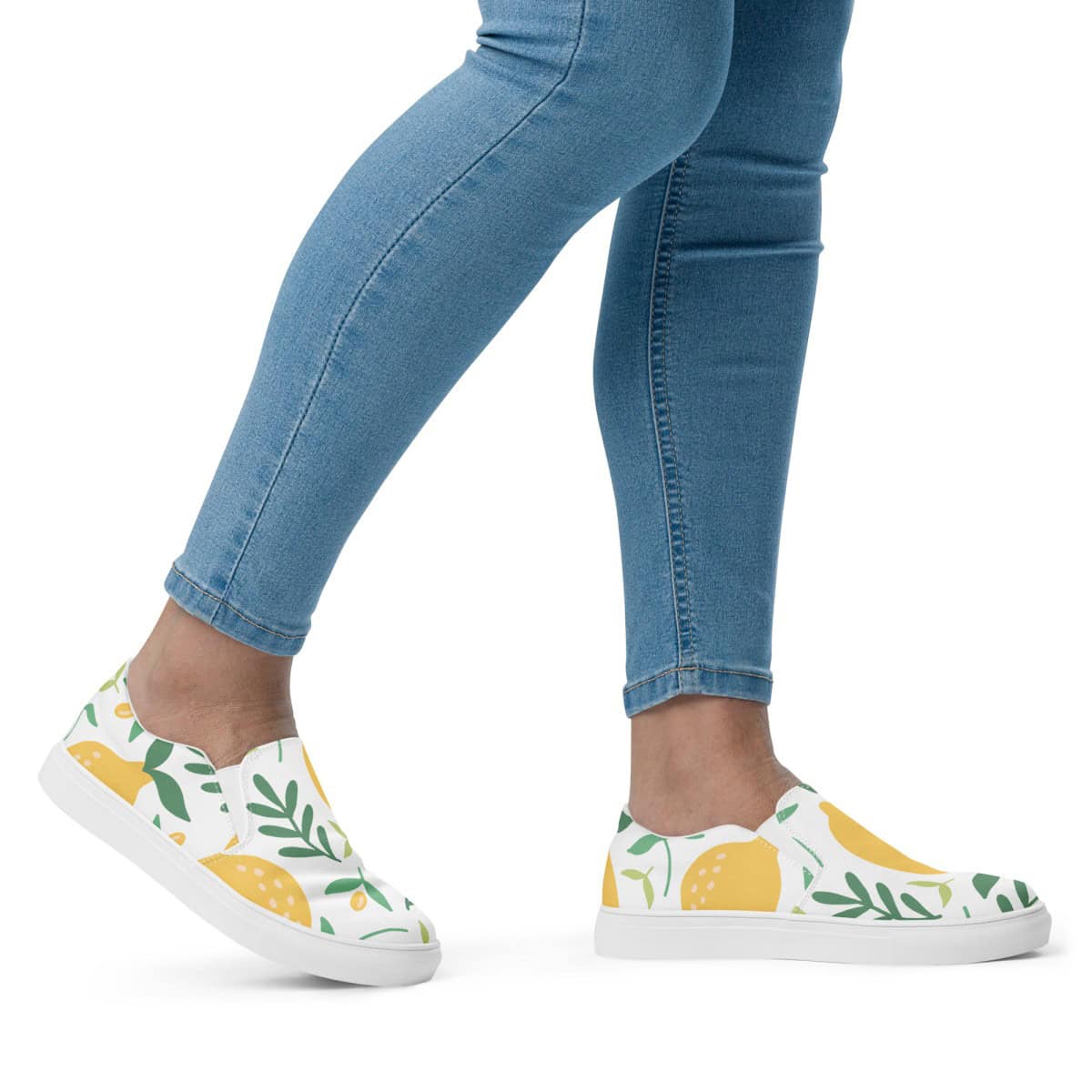 Lemons | Women’s slip-on canvas shoes