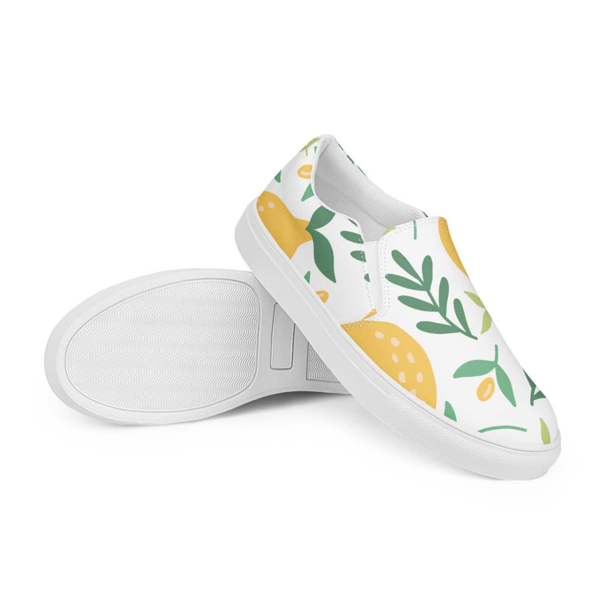 Lemons | Women’s slip-on canvas shoes