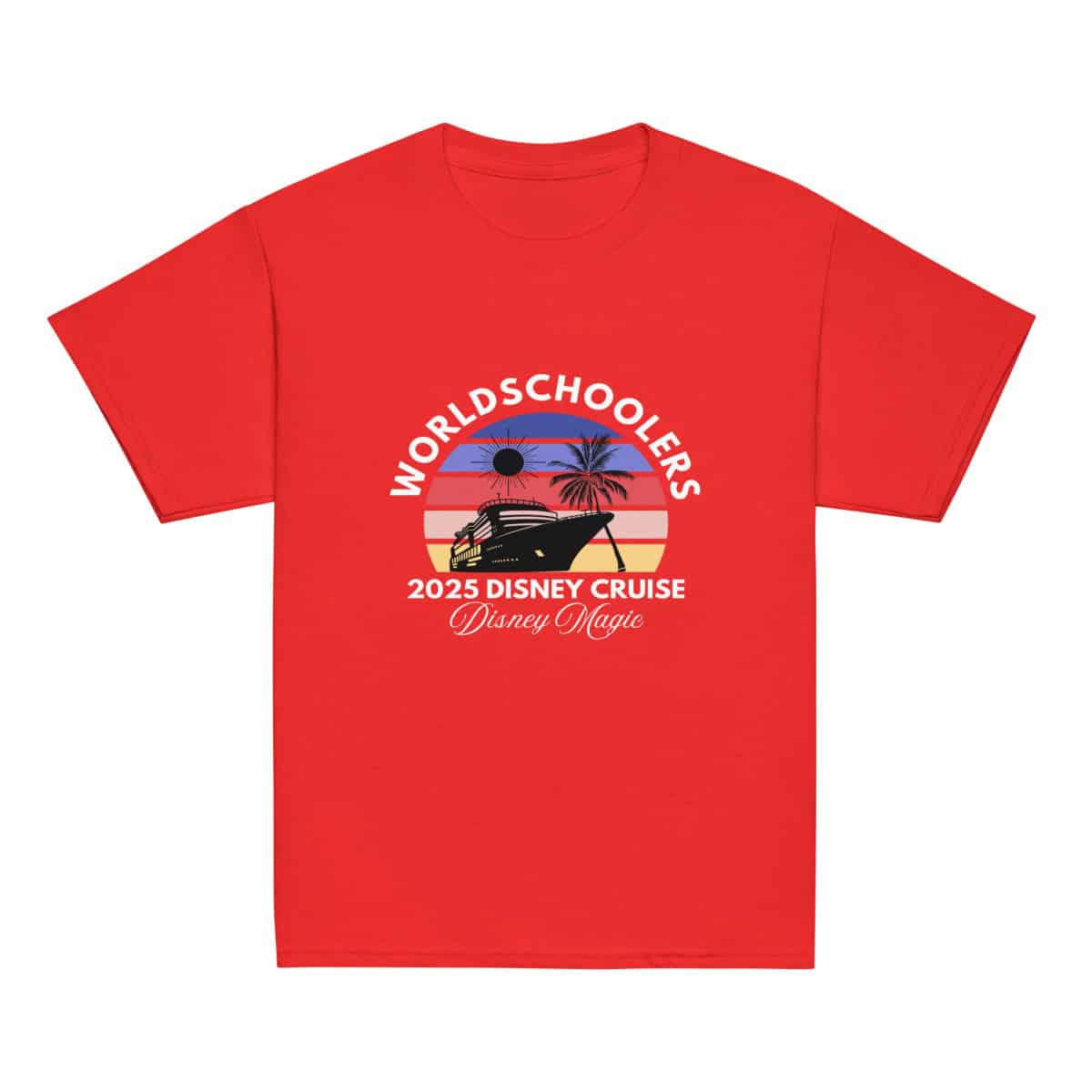 Disney Magic 2025 | White Font | Youth classic tee
