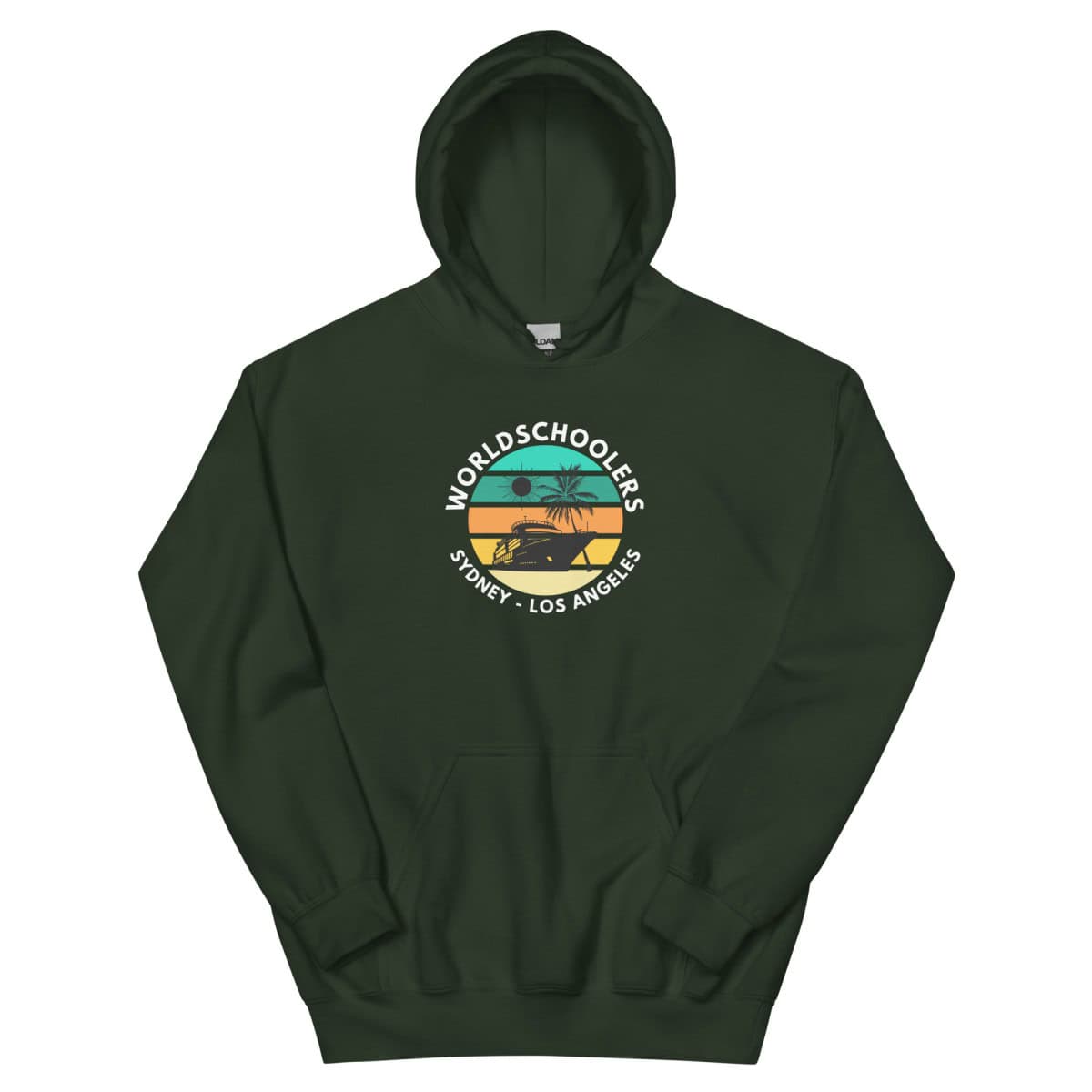 Royal Princess Transpacific | White Font | Unisex Hoodie