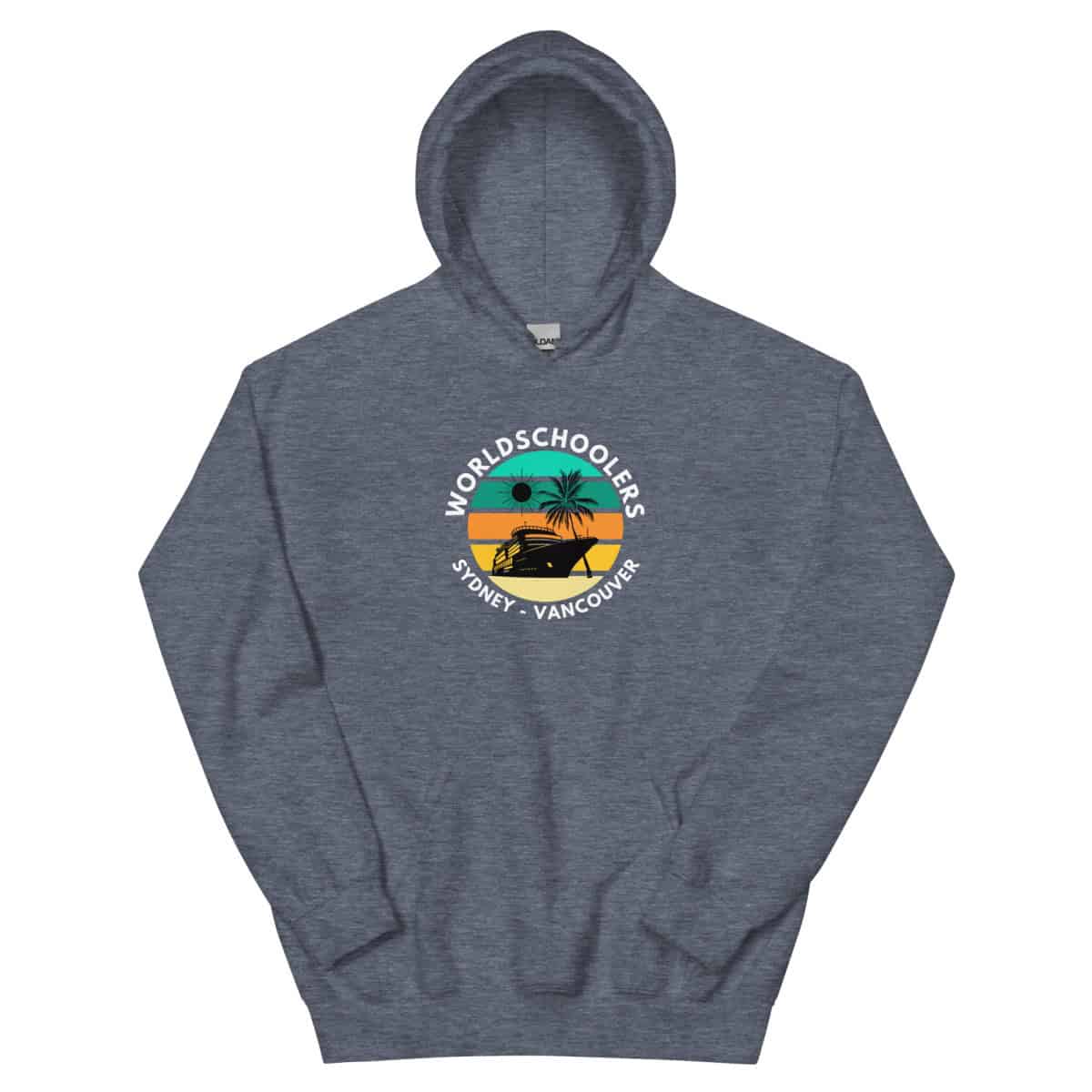 Transpacific 2025 VANCOUVER | White Font | Unisex Hoodie