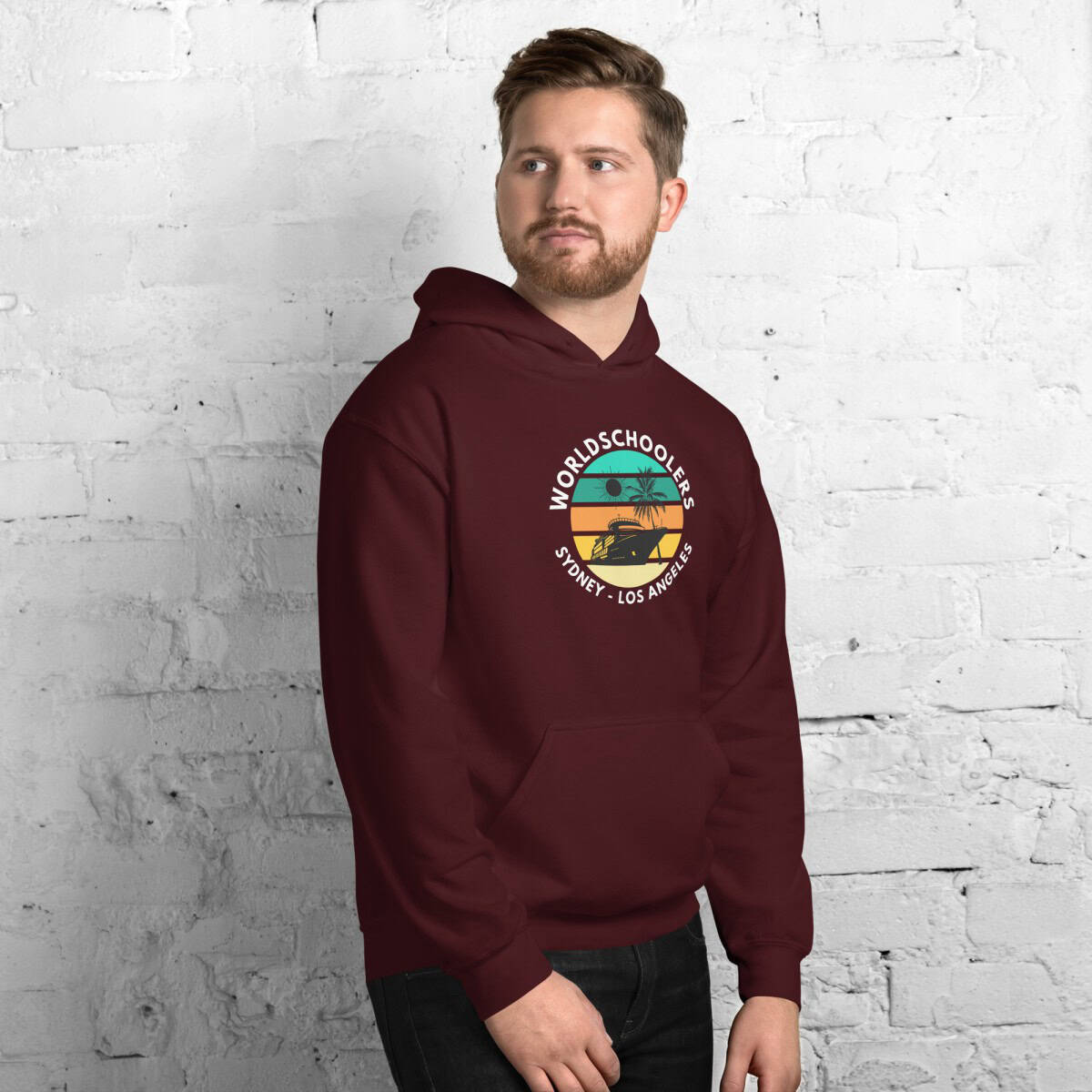 Royal Princess Transpacific | White Font | Unisex Hoodie