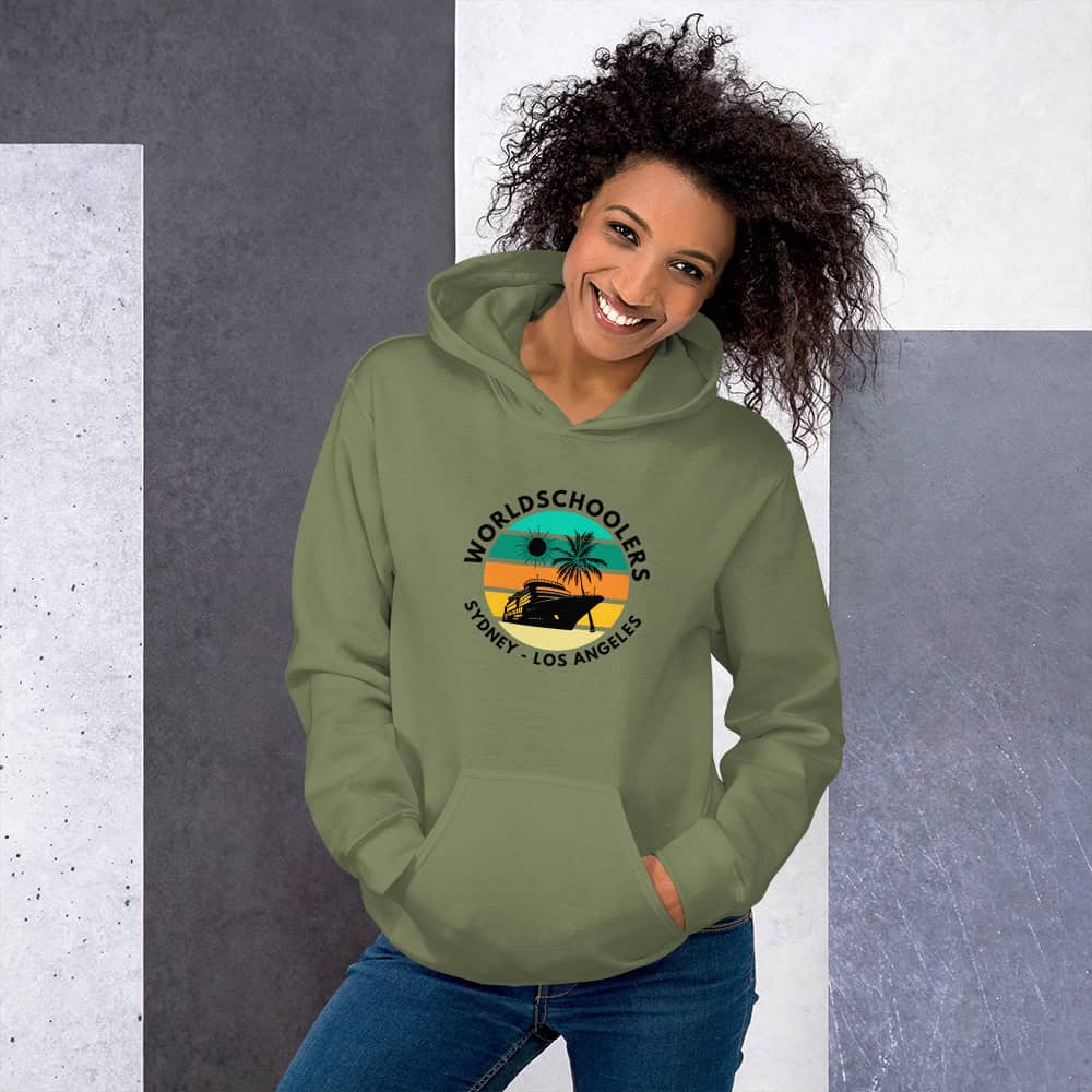 Royal Princess Transpacific | Black Font | Unisex Hoodie