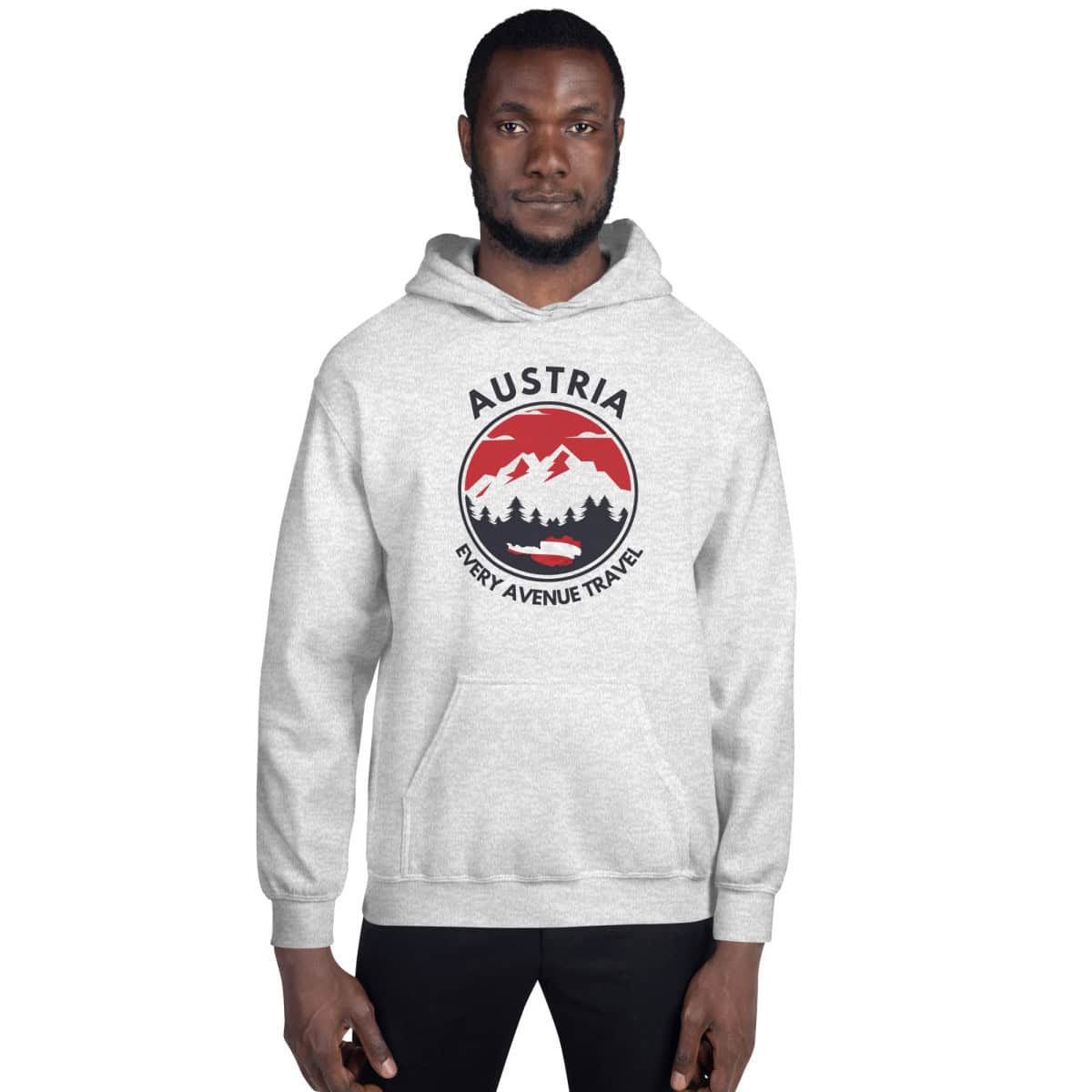 Austria 2026 | Mountain logo | Unisex Hoodie
