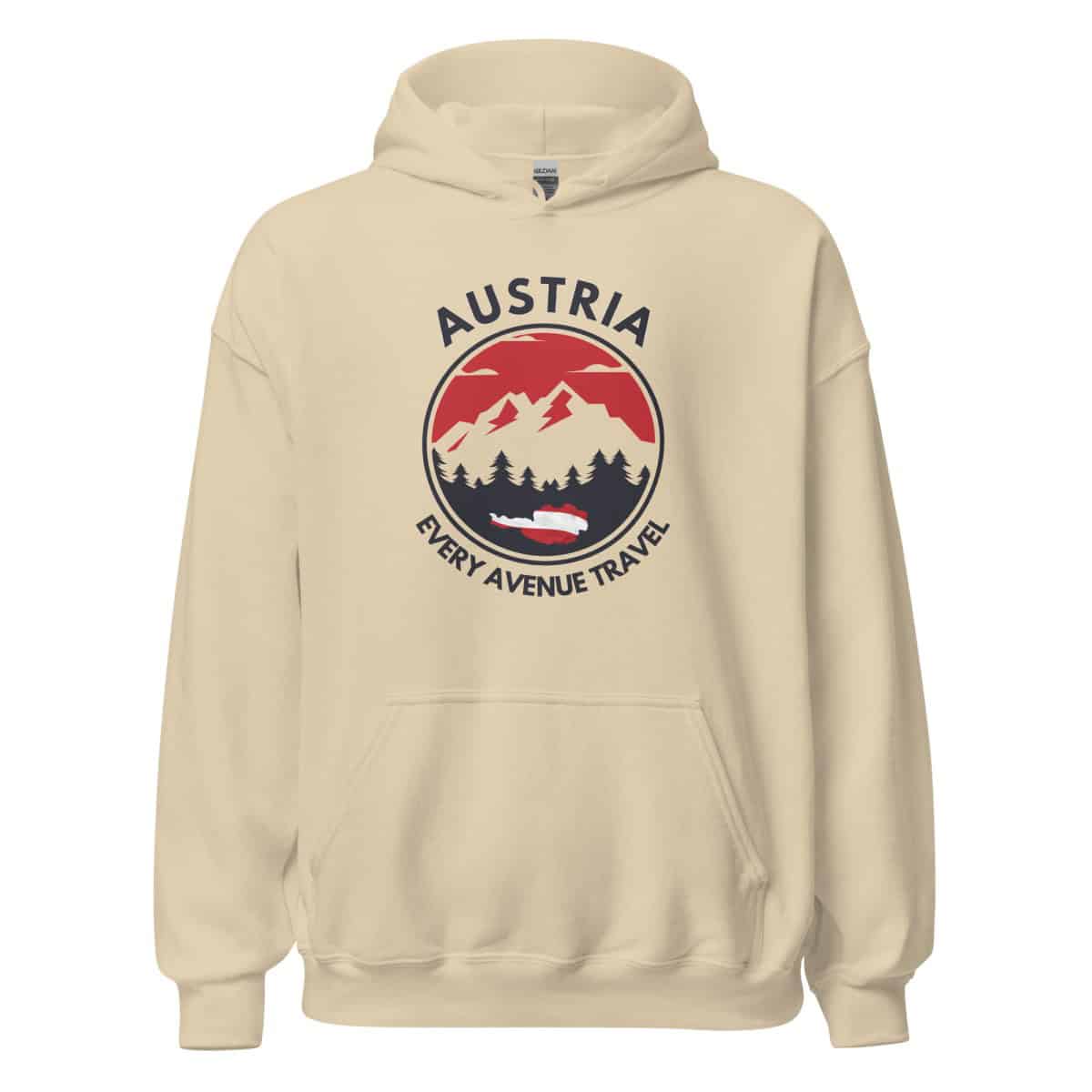 Austria 2026 | Mountain logo | Unisex Hoodie